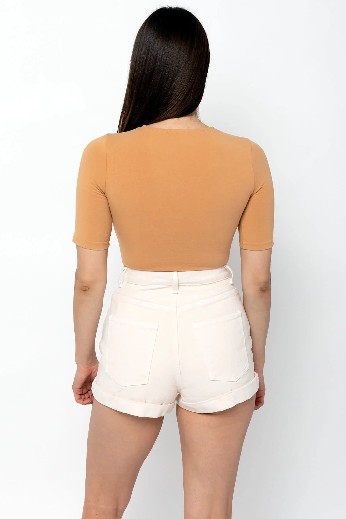 83071GD - Cut Out Crop Top - Image 5