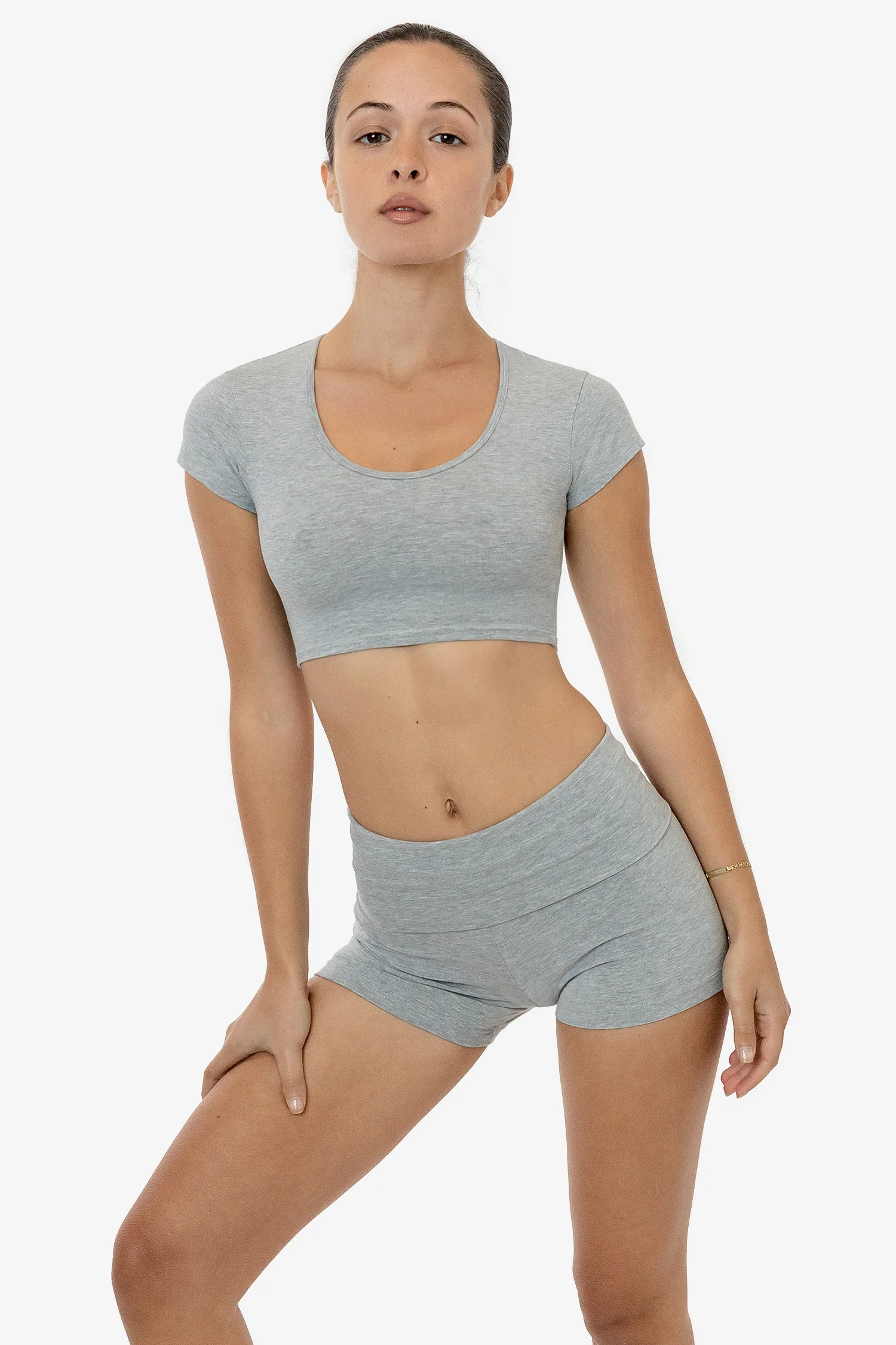 83072GD - Garment Dye Micro Crop Tee - Image 17
