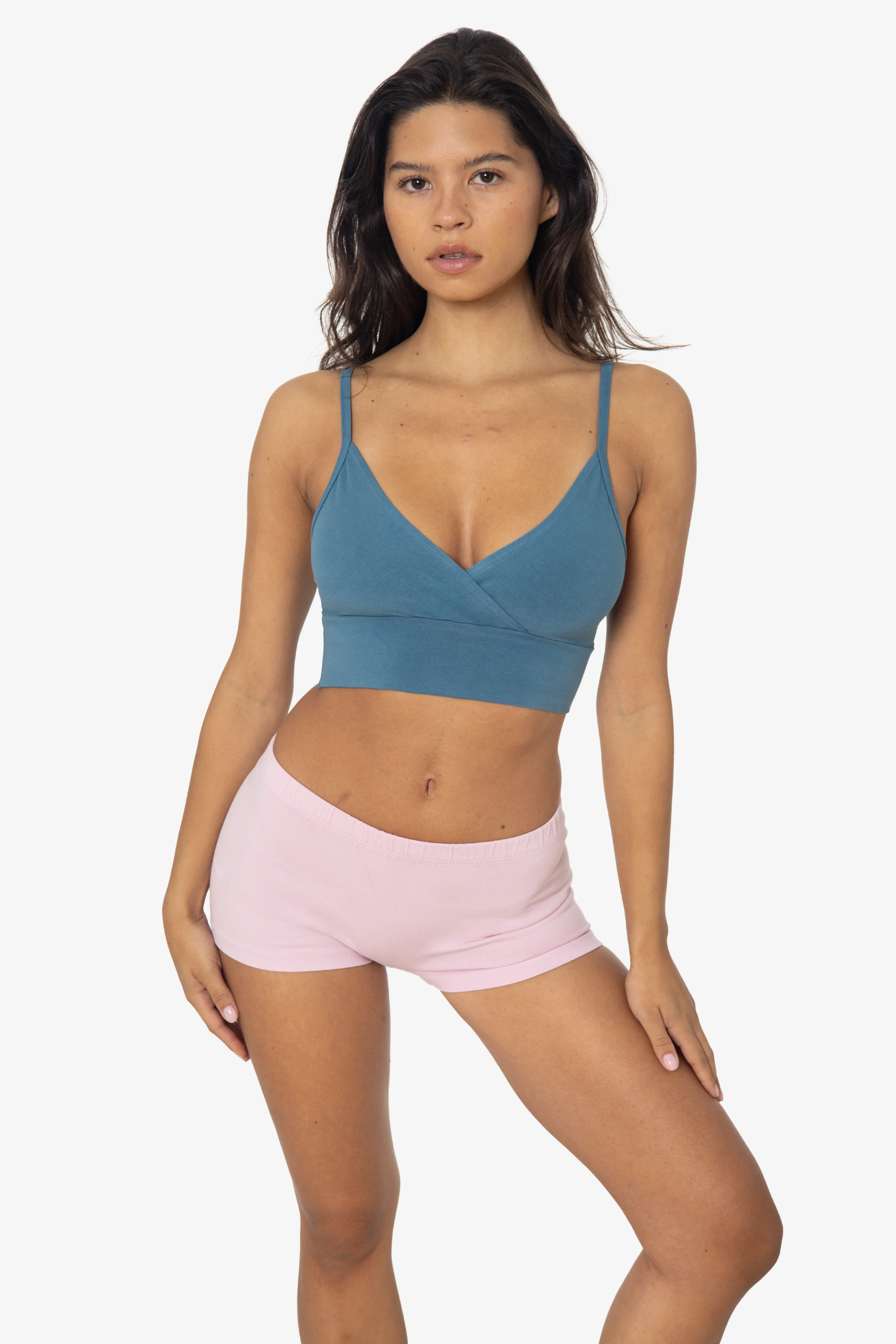 83076GD - Crossover Wrap Crop Top - Image 15