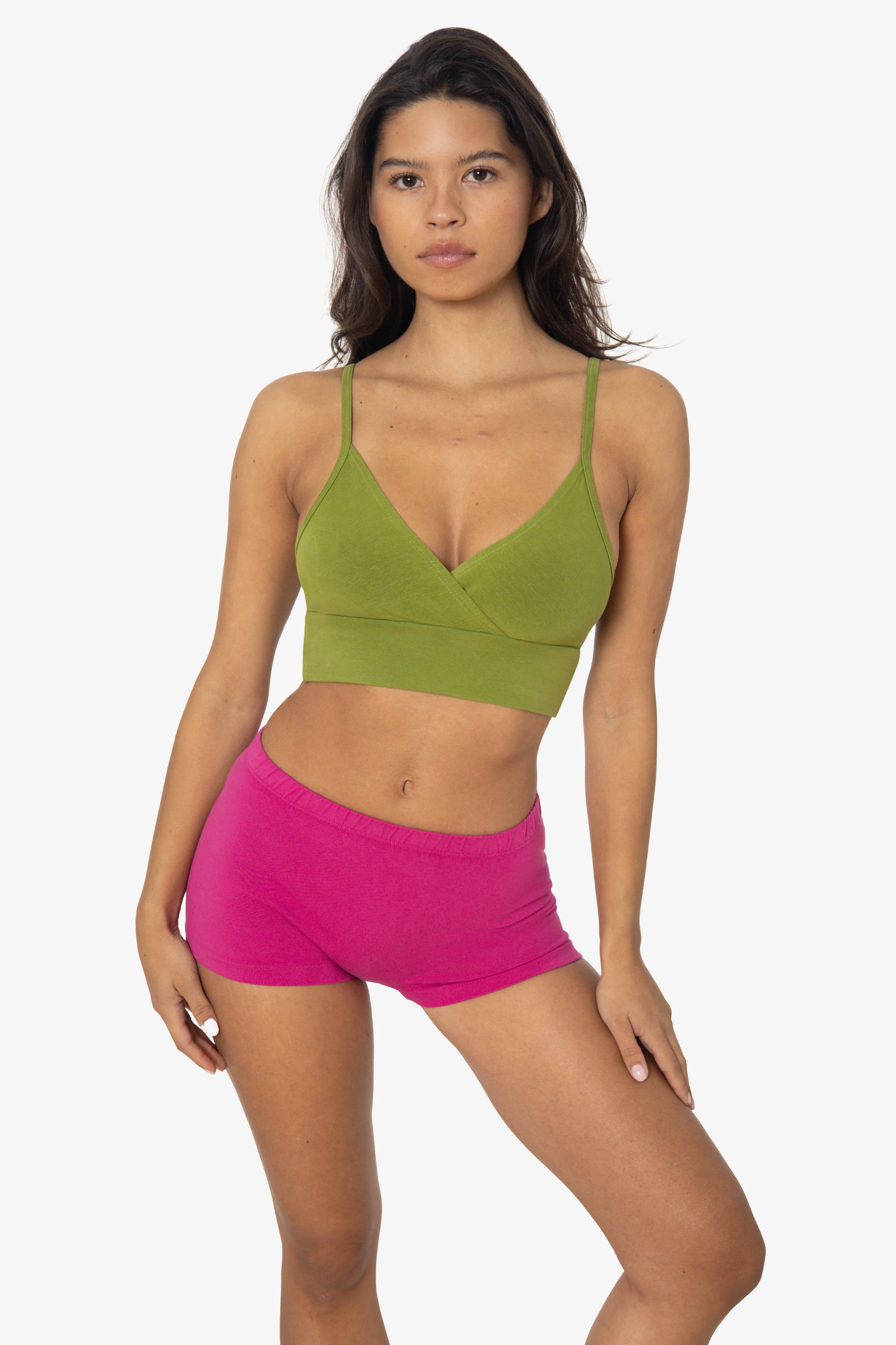 83076GD - Crossover Wrap Crop Top - Image 24