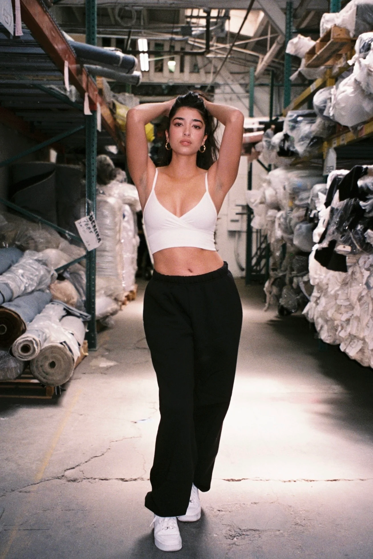 83076GD - Crossover Wrap Crop Top - Image 27