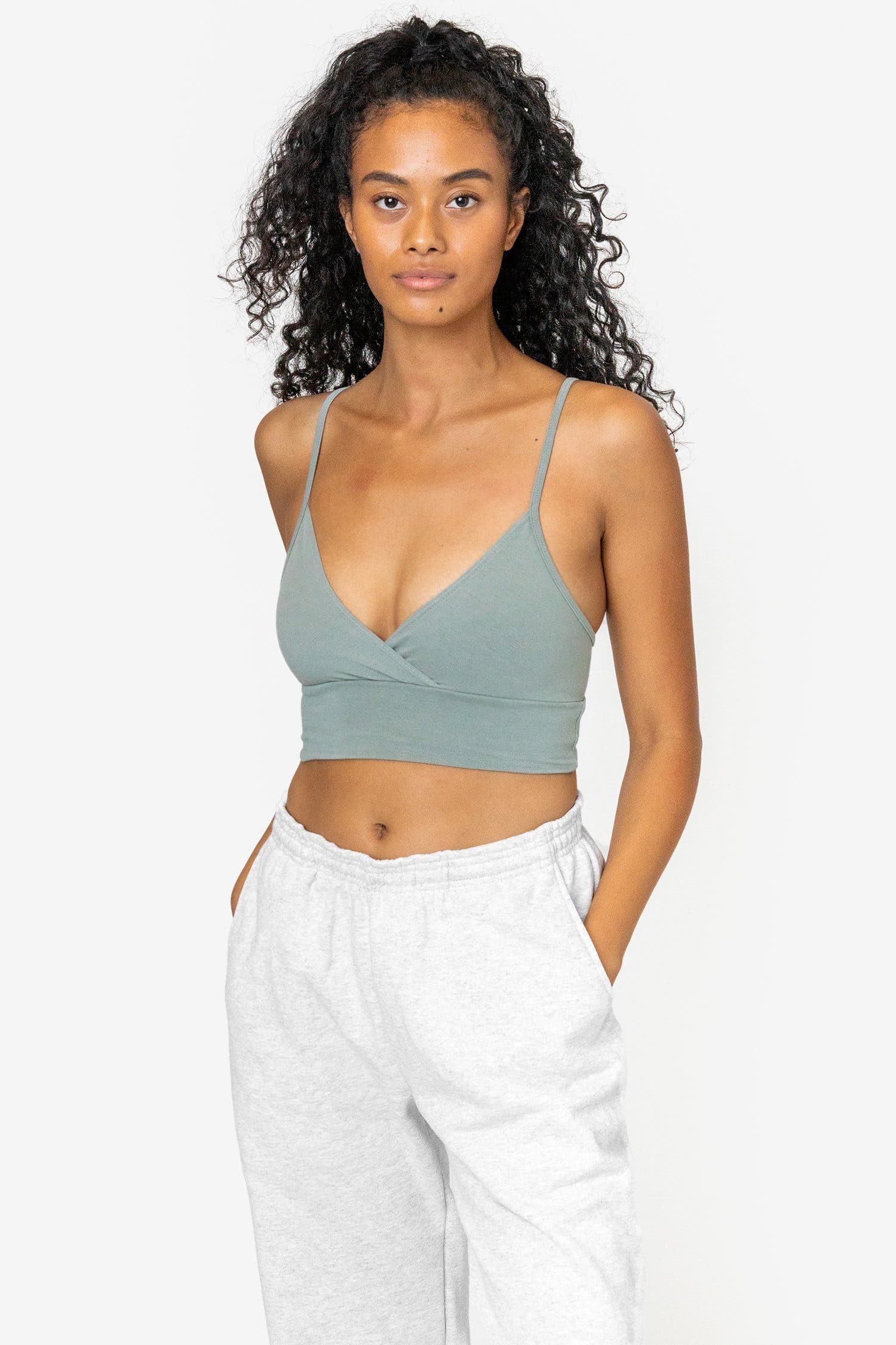 83076GD - Crossover Wrap Crop Top - Image 30