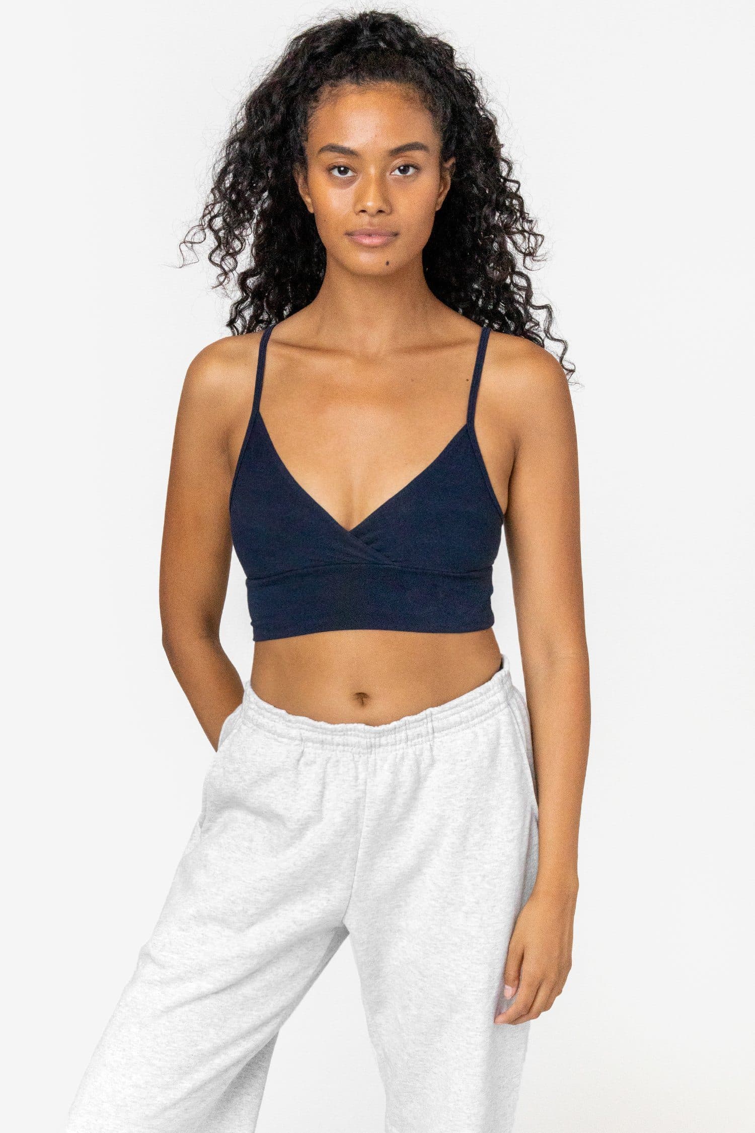 83076GD - Crossover Wrap Crop Top - Image 33