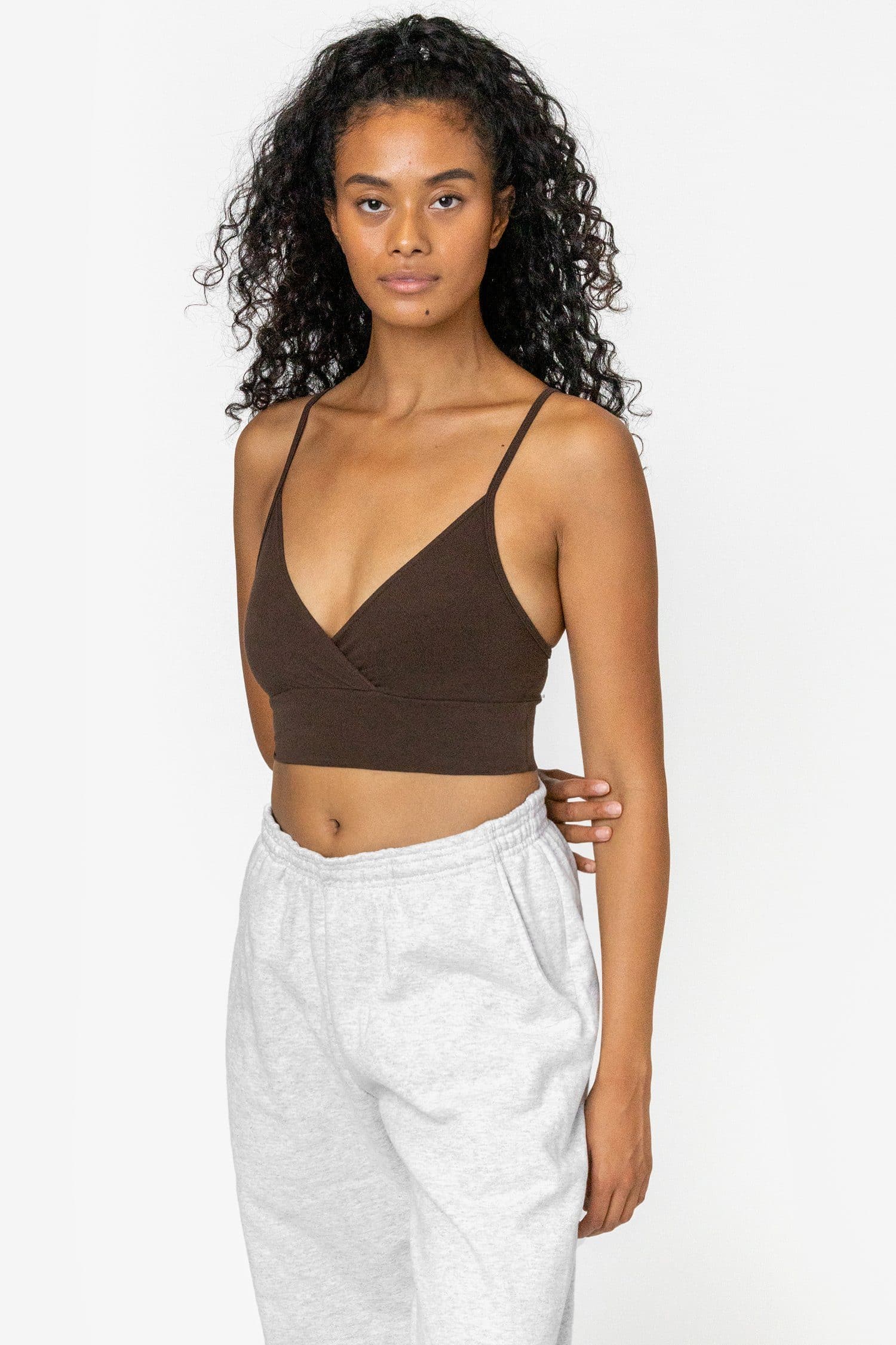 83076GD - Crossover Wrap Crop Top - Image 37