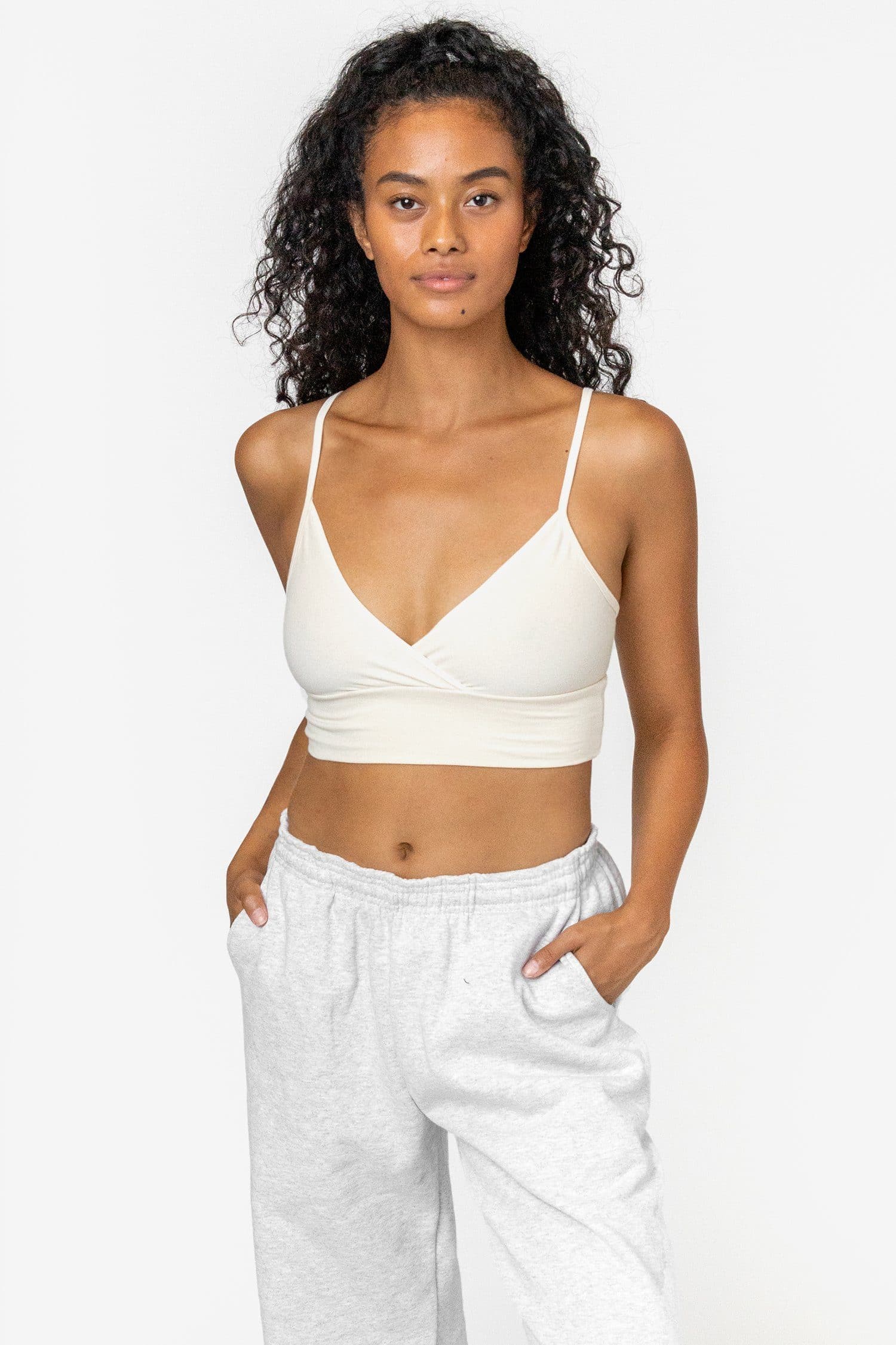 83076GD - Crossover Wrap Crop Top - Image 38