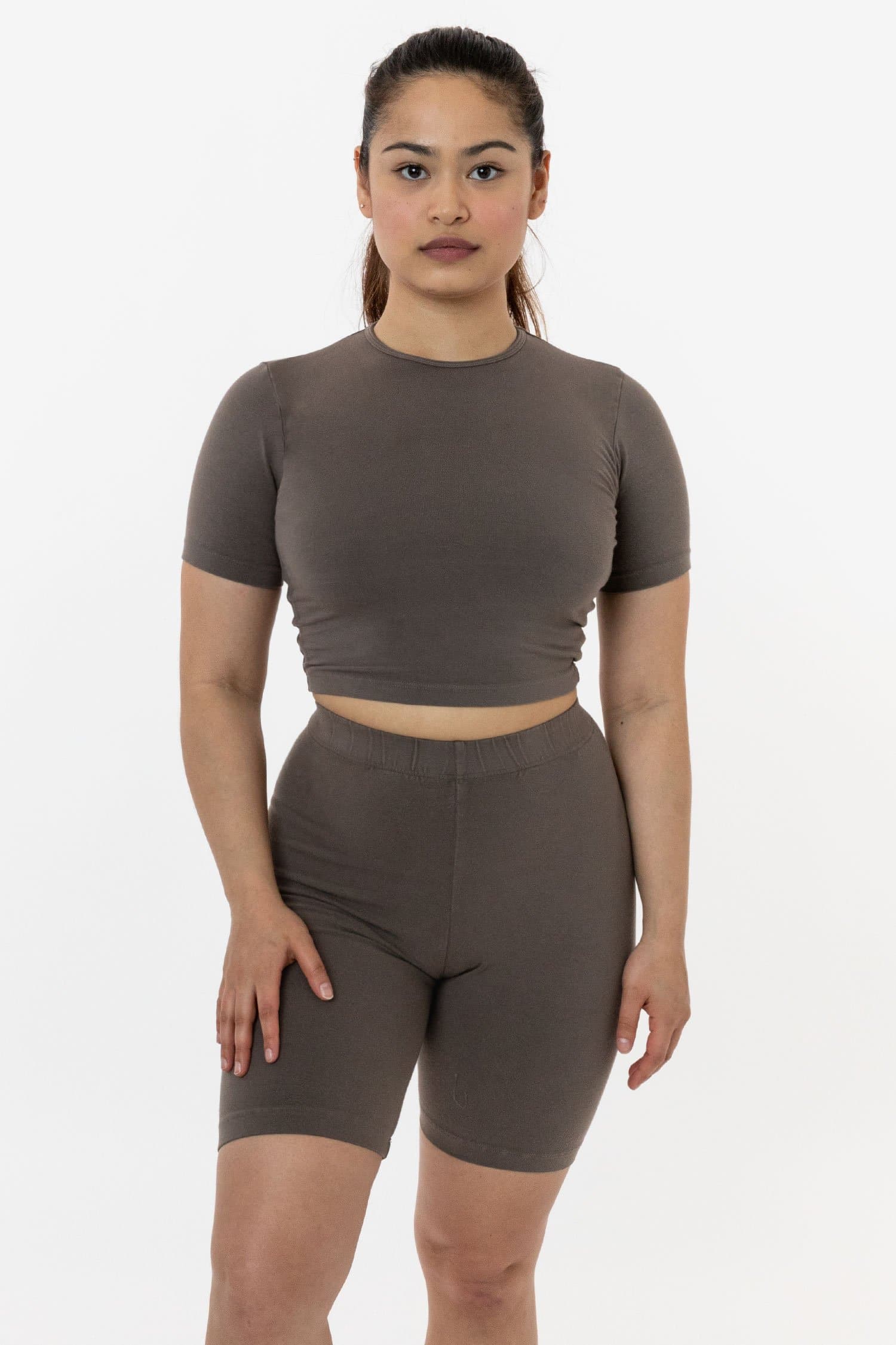 83078GD - Garment Dye Short Sleeve Crop Top - Image 11