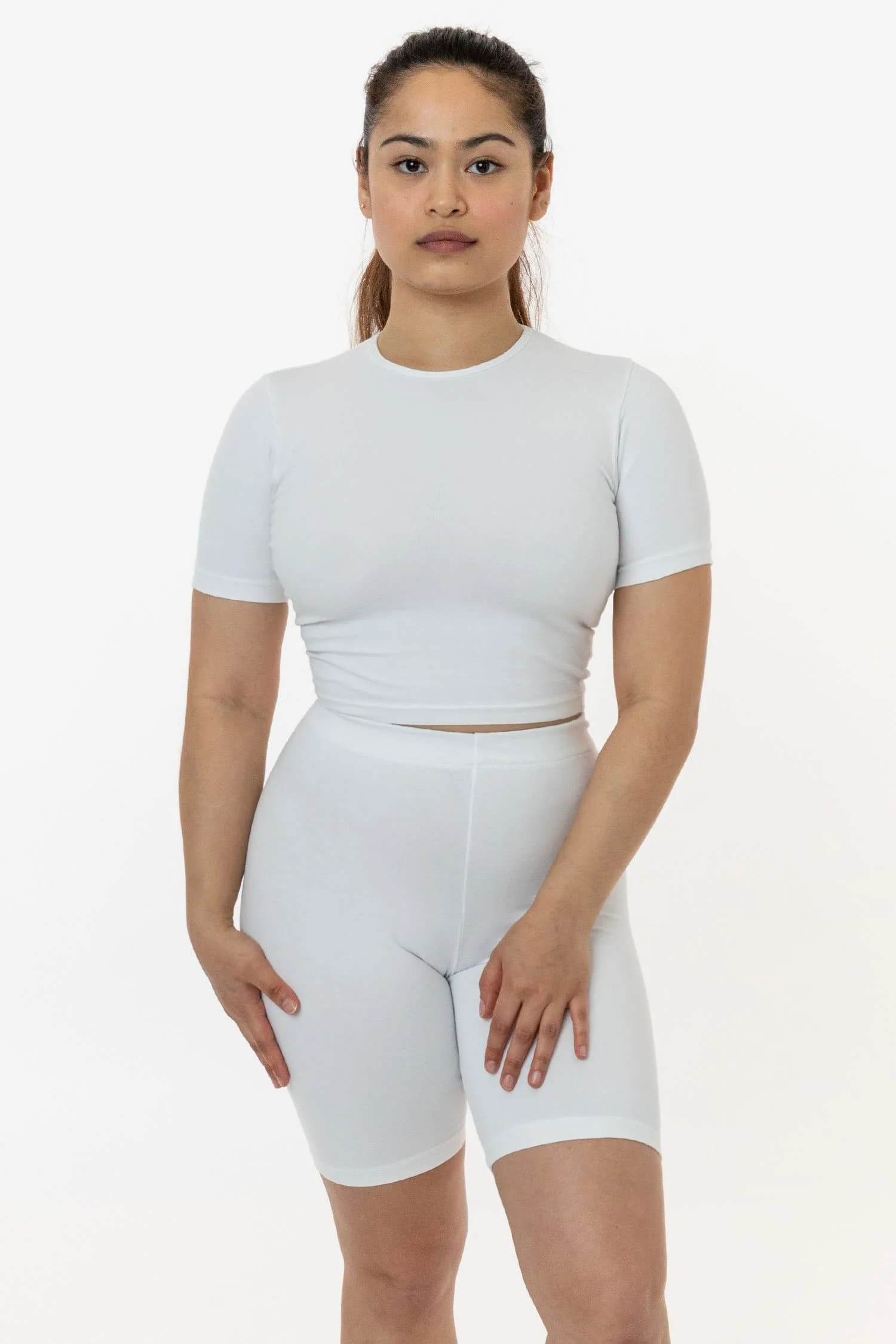 83078GD - Garment Dye Short Sleeve Crop Top - Image 24
