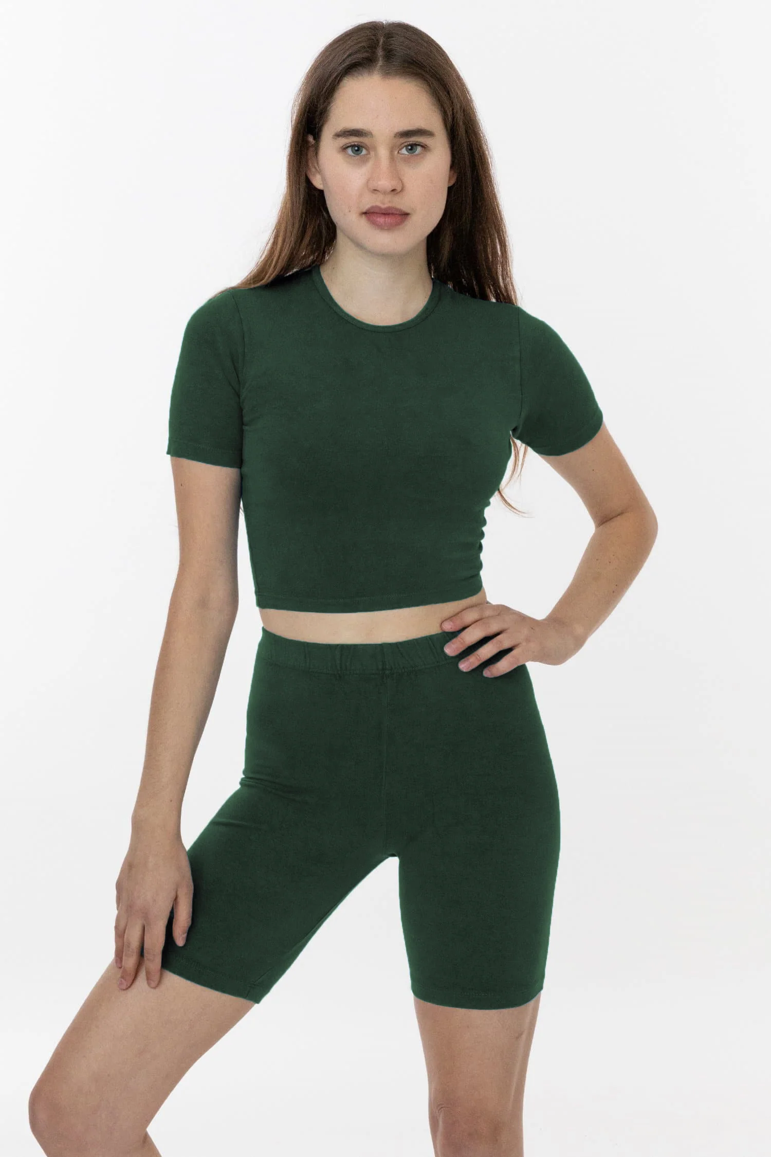 83078GD - Garment Dye Short Sleeve Crop Top - Image 25