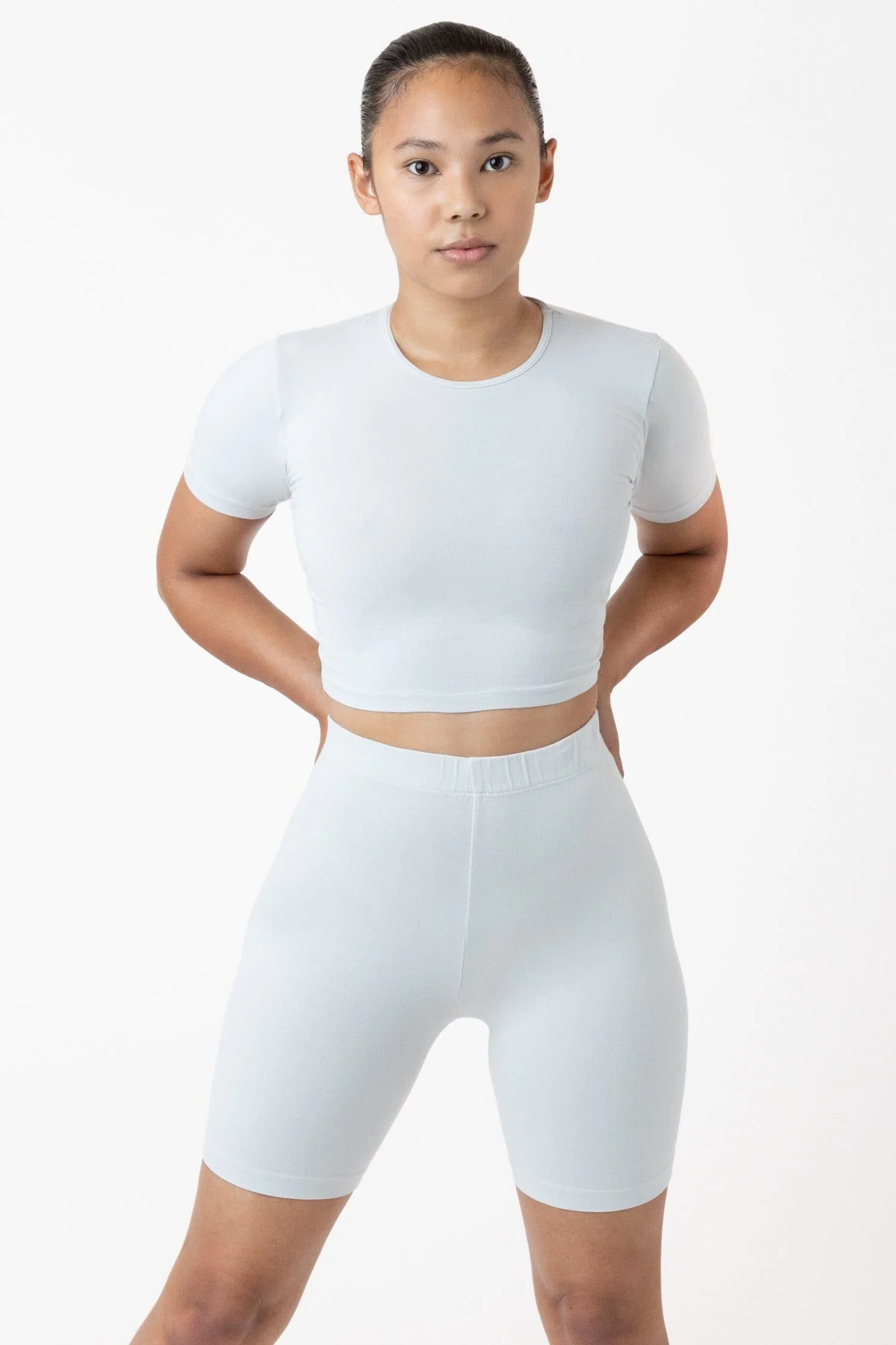 83078GD - Garment Dye Short Sleeve Crop Top - Image 6