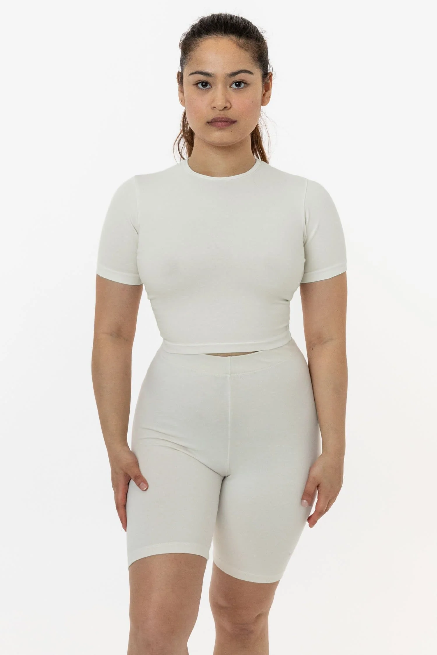 83078GD - Garment Dye Short Sleeve Crop Top - Image 9