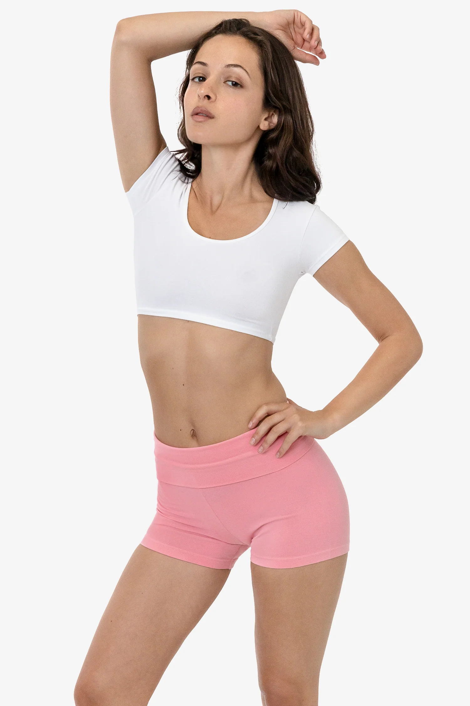 8319GD - Garment Dye Yoga Shorts - Image 11