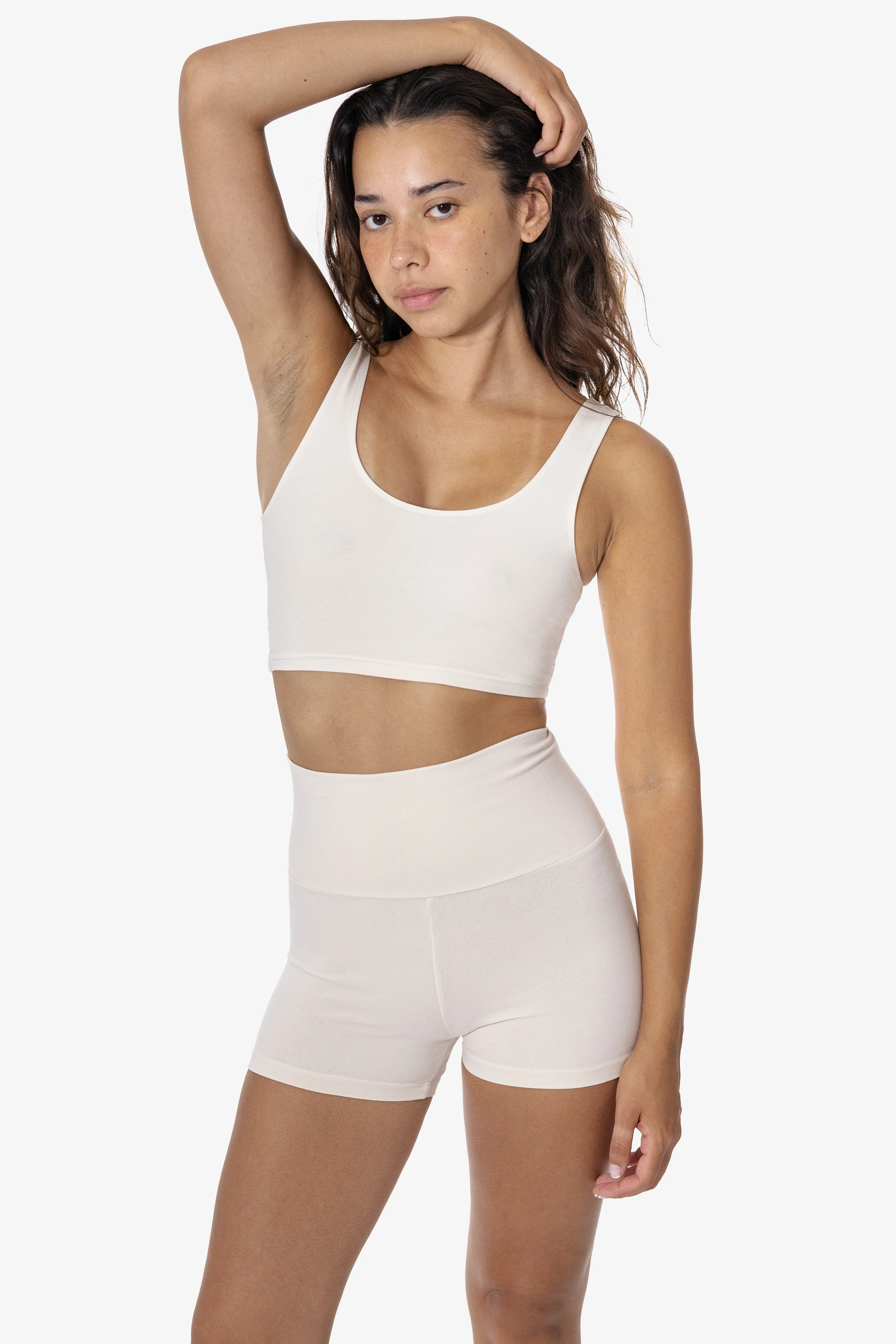 8319GD - Garment Dye Yoga Shorts - Image 3