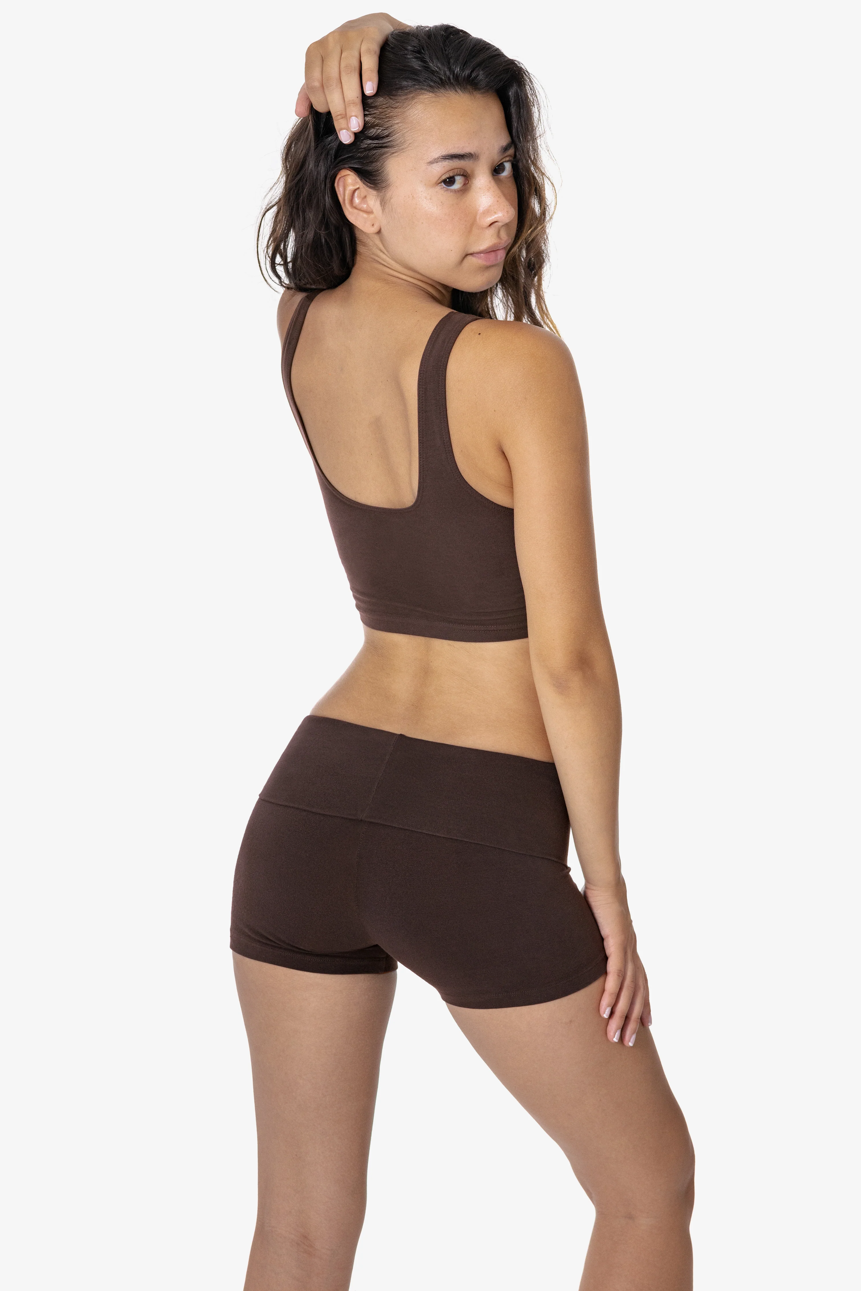 8319GD - Garment Dye Yoga Shorts - Image 7