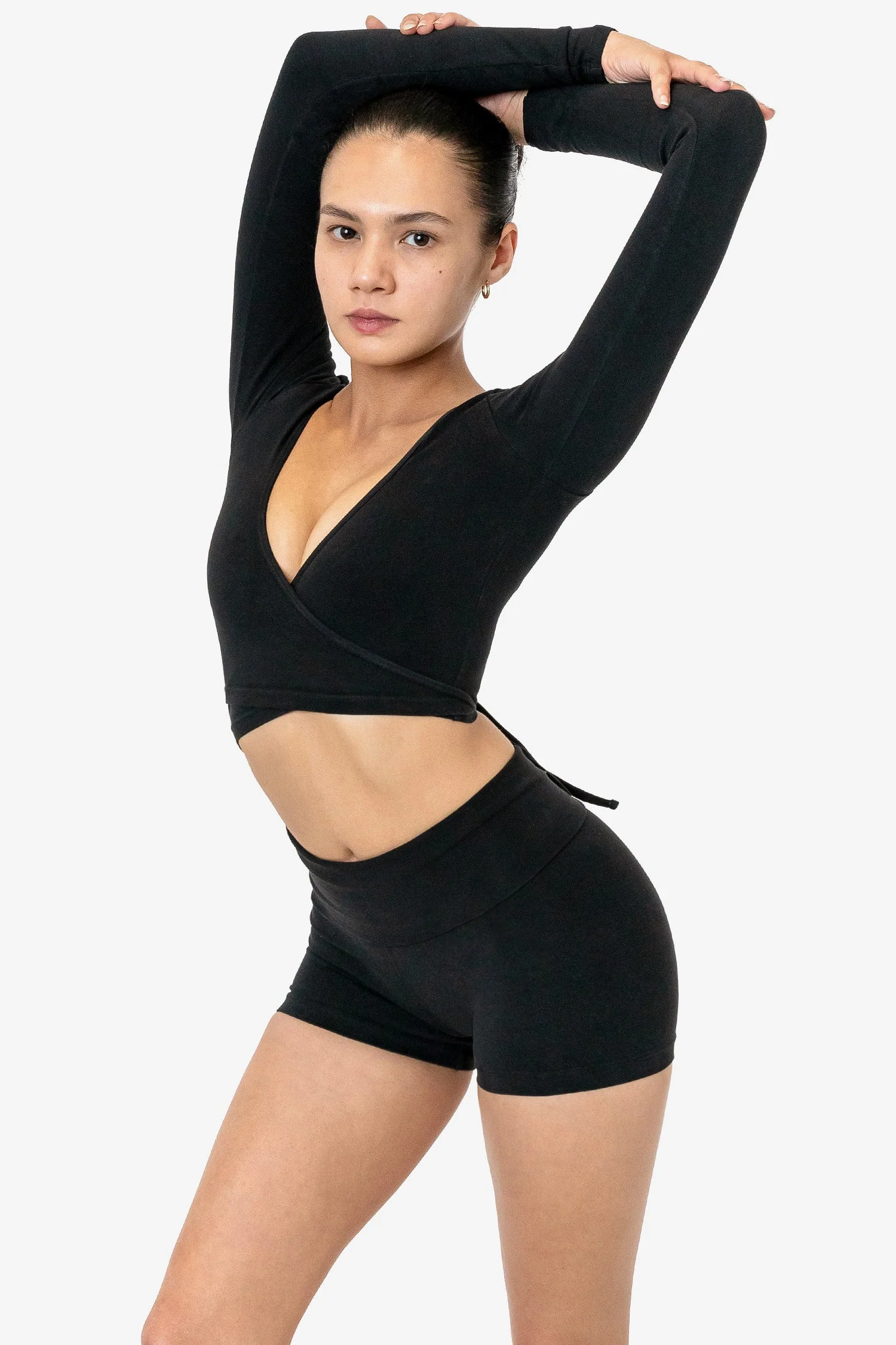 8319GD - Garment Dye Yoga Shorts - Image 9