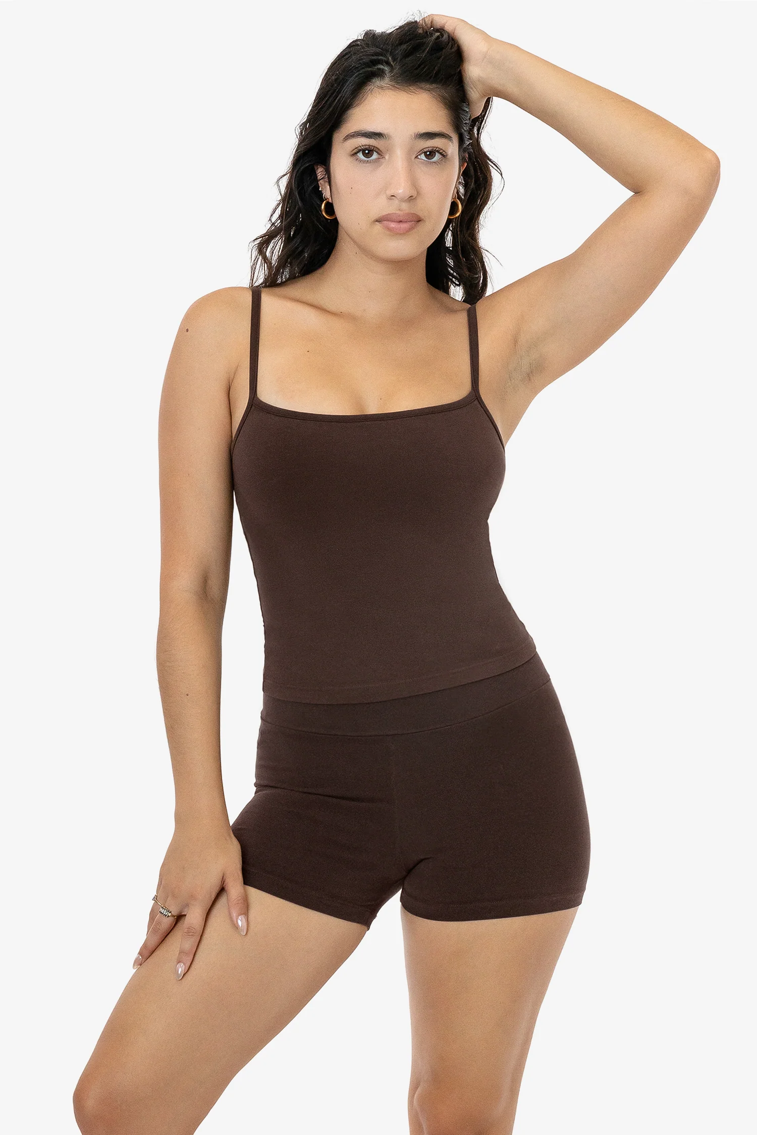 8320GD - Garment Dye Spaghetti Tank Camisole - Image 3