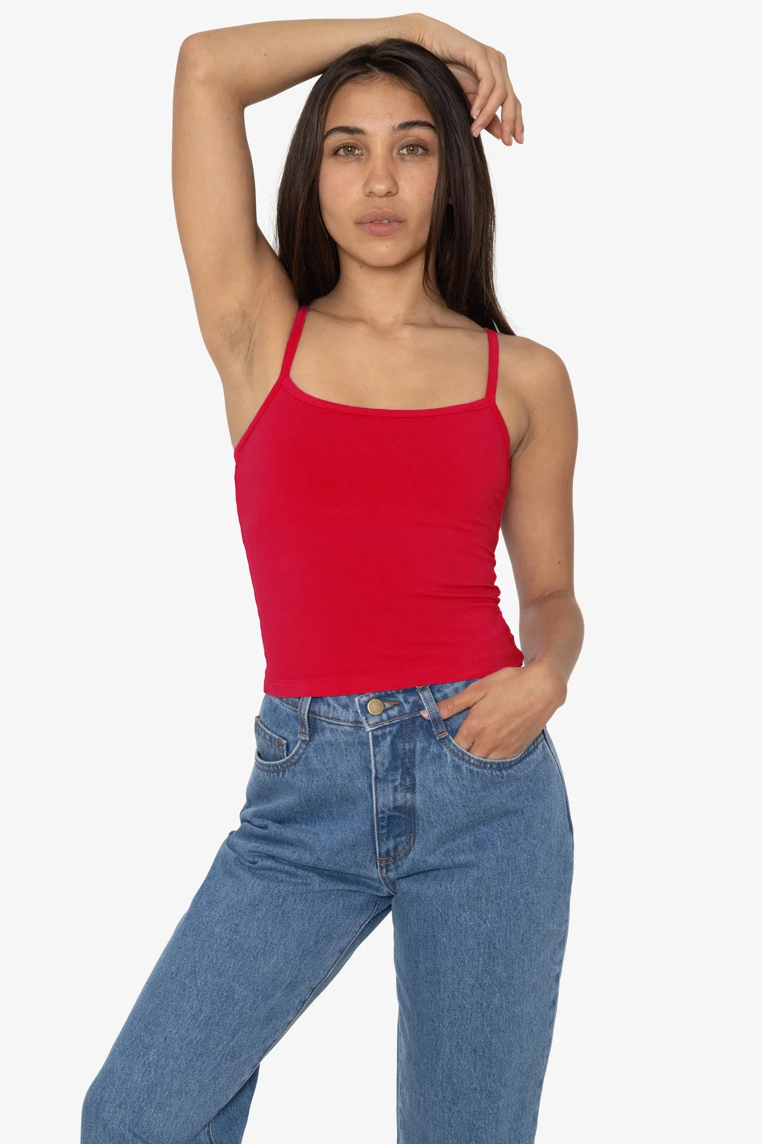 8320GD - Garment Dye Spaghetti Tank Camisole - Image 37