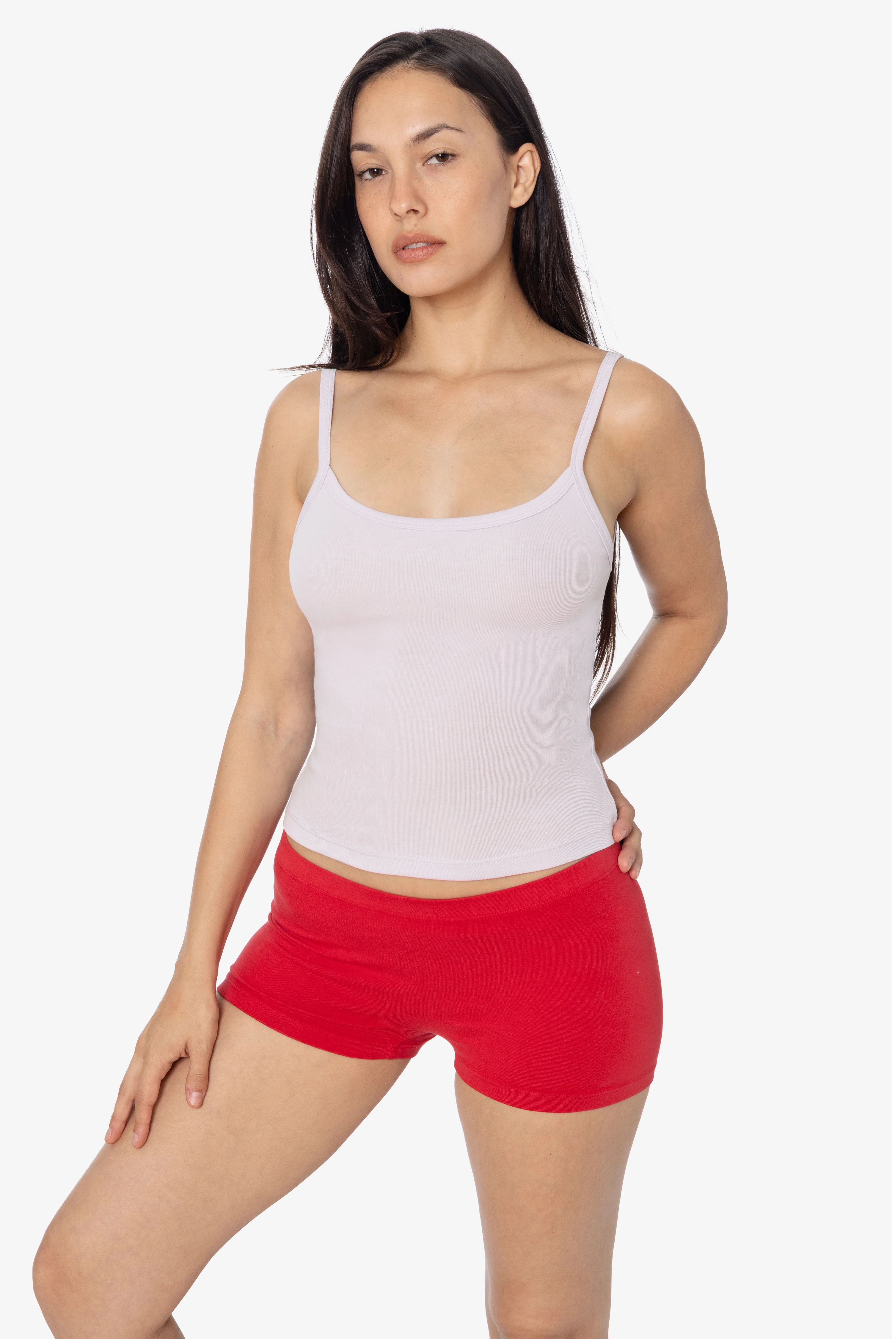8332GD - Garment Dye Cotton Spandex Mini Shorts - Image 3