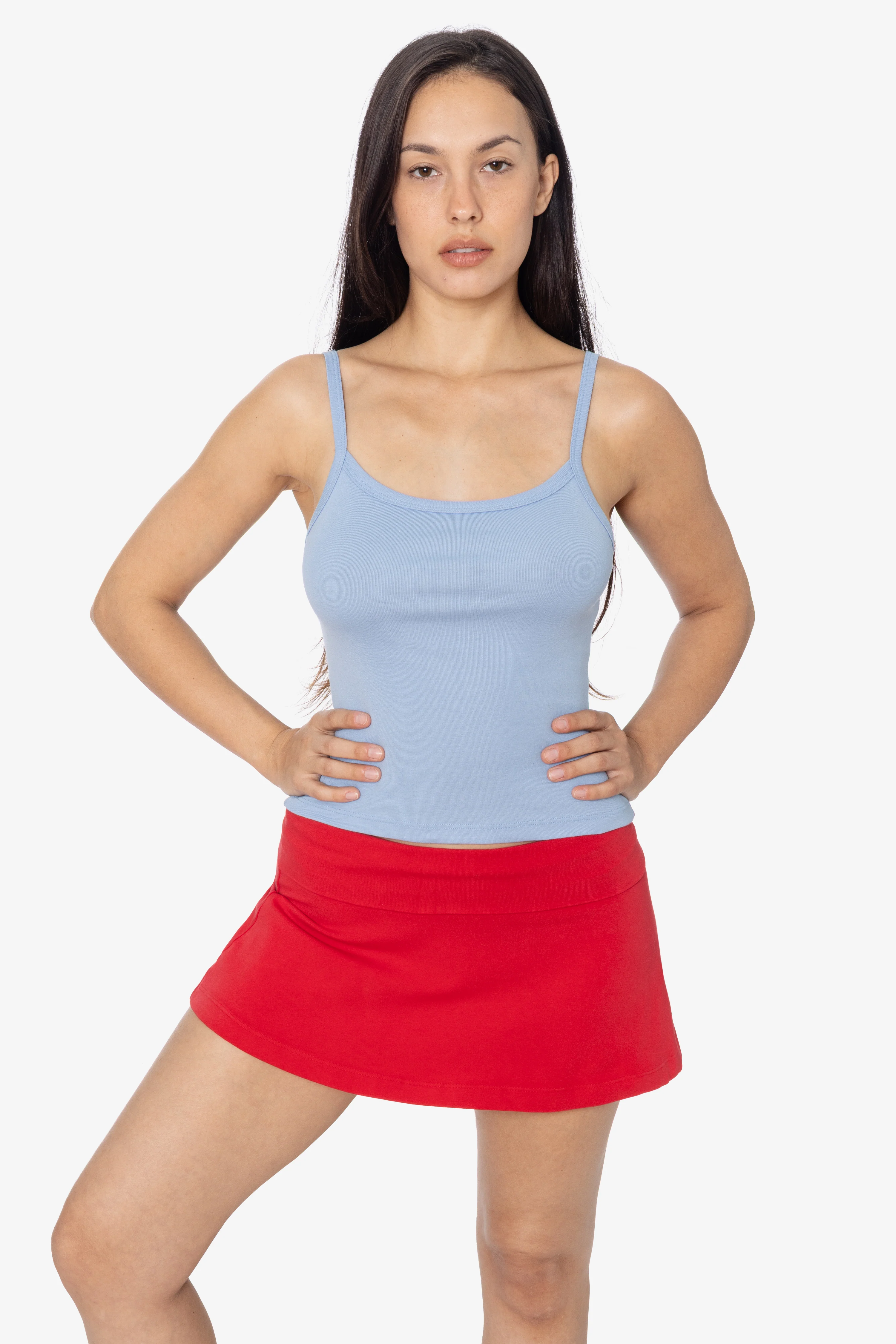 8335GD - Garment Dye Cotton Spandex Yoga Skirt - Image 11