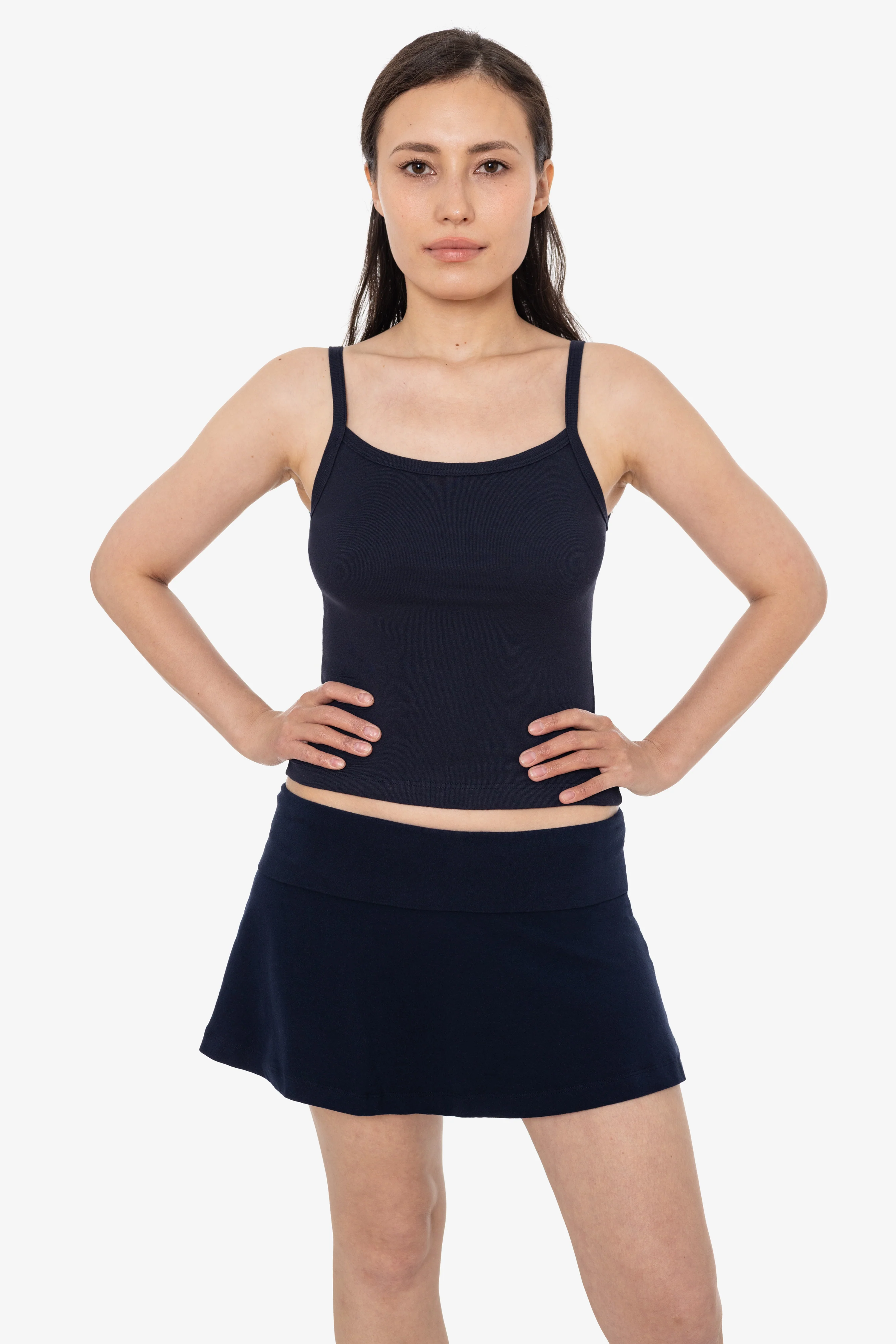 8335GD - Garment Dye Cotton Spandex Yoga Skirt - Image 7
