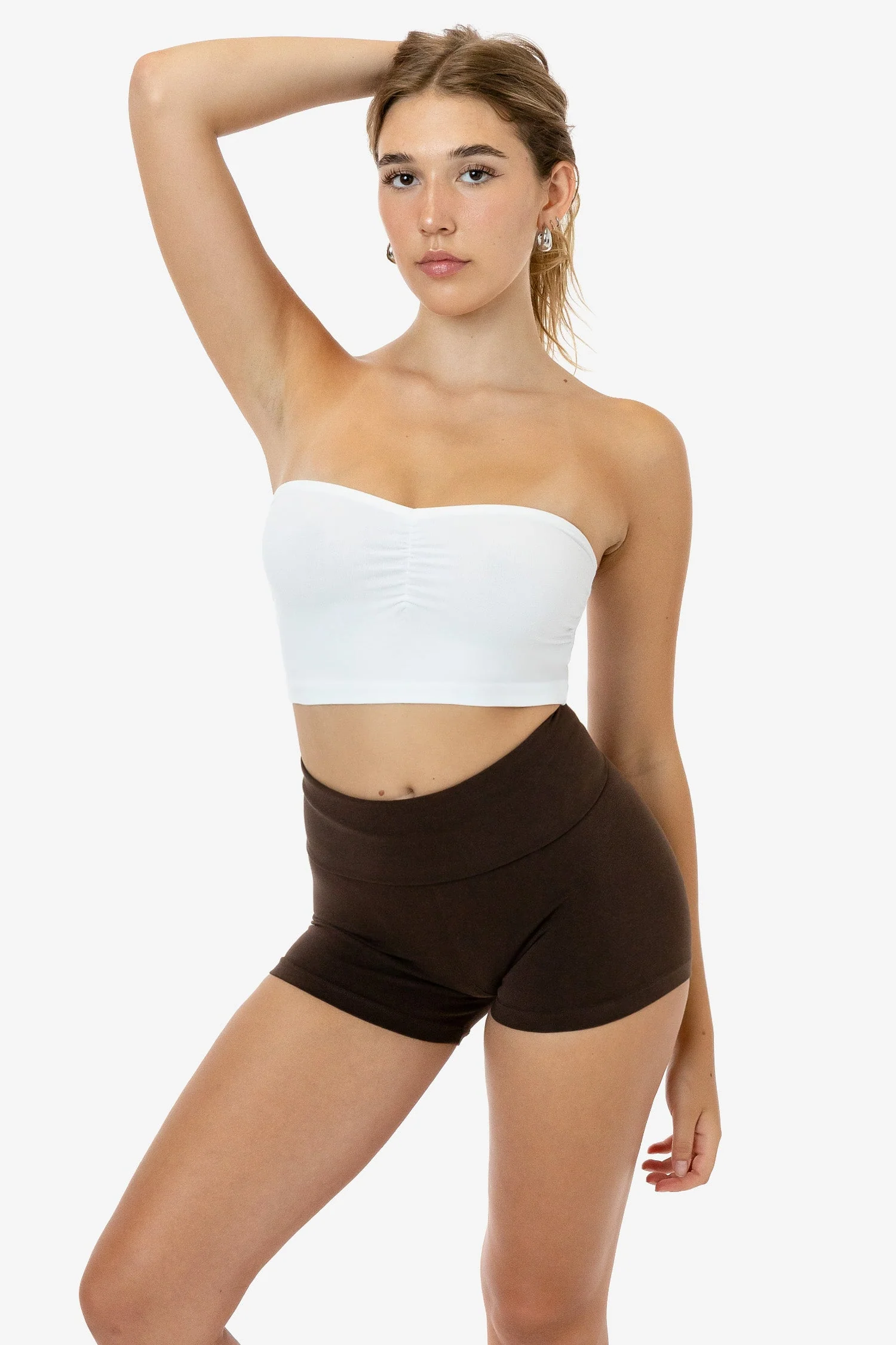 8337GD - Garment Dye Ruched Front Tube Top - Image 8