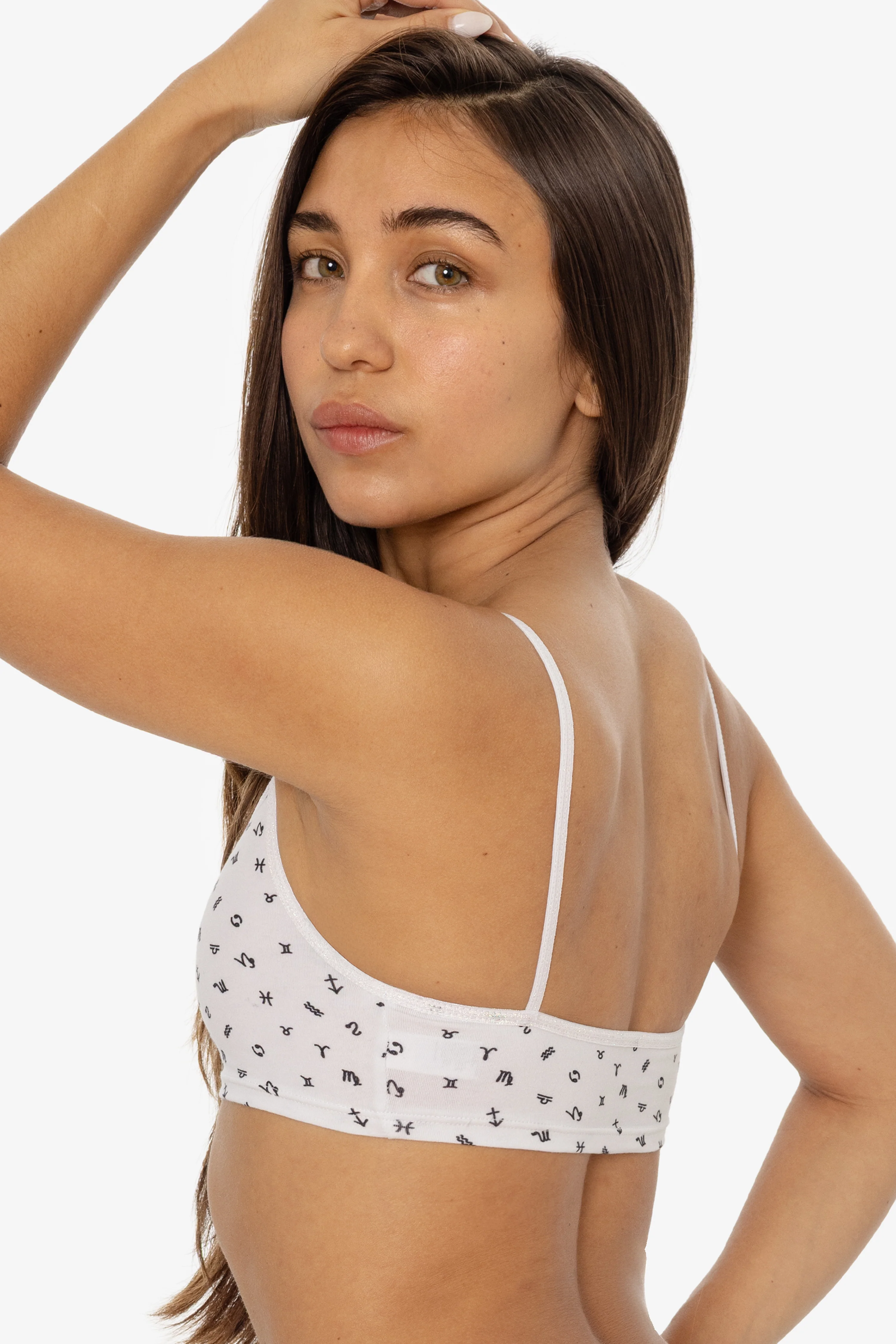 8370P - Printed Spaghetti Crop Top - Image 9