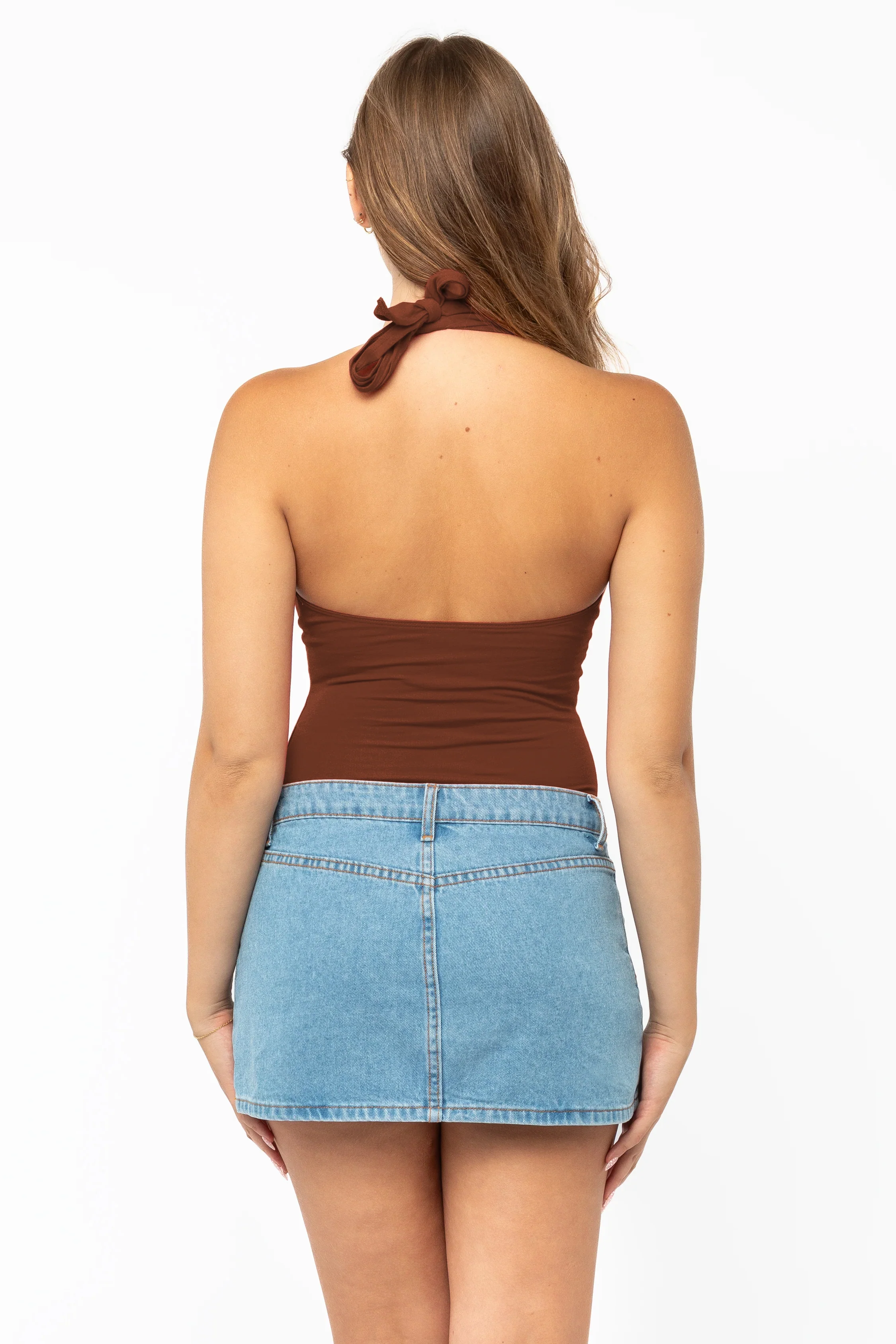 8375 - Cotton Spandex Halter Top - Image 19