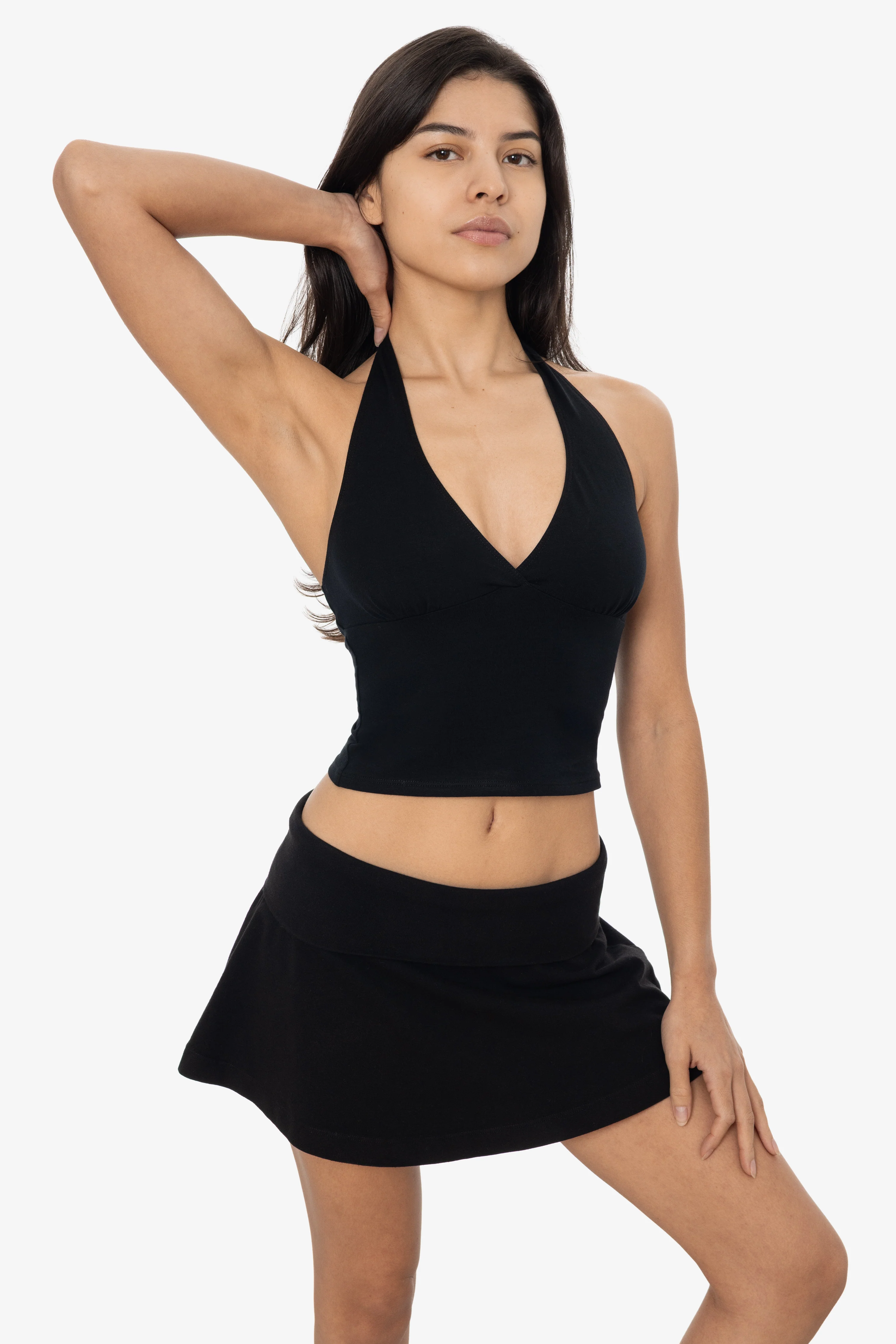 8375 - Cotton Spandex Halter Top - Image 20