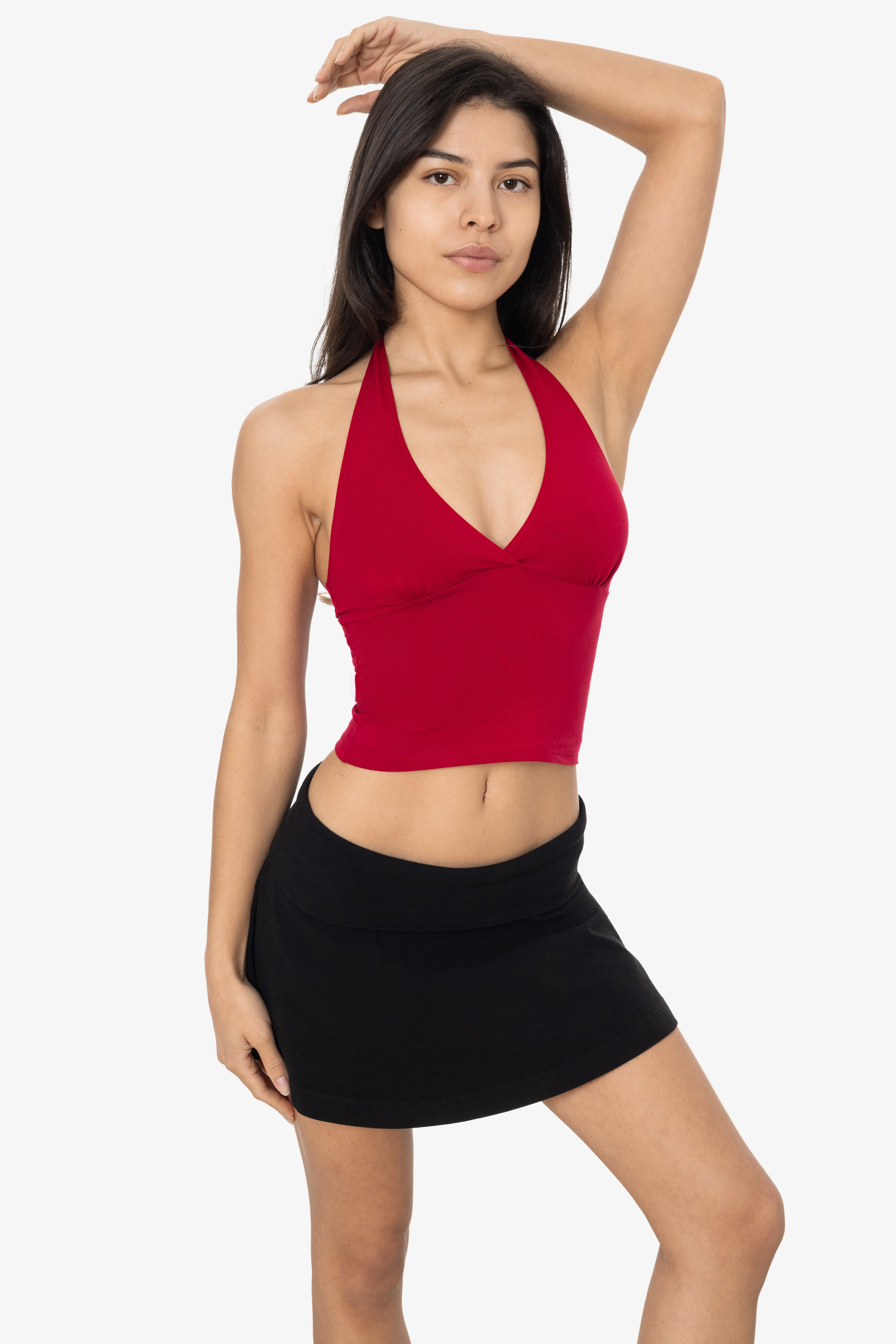 8375 - Cotton Spandex Halter Top - Image 32