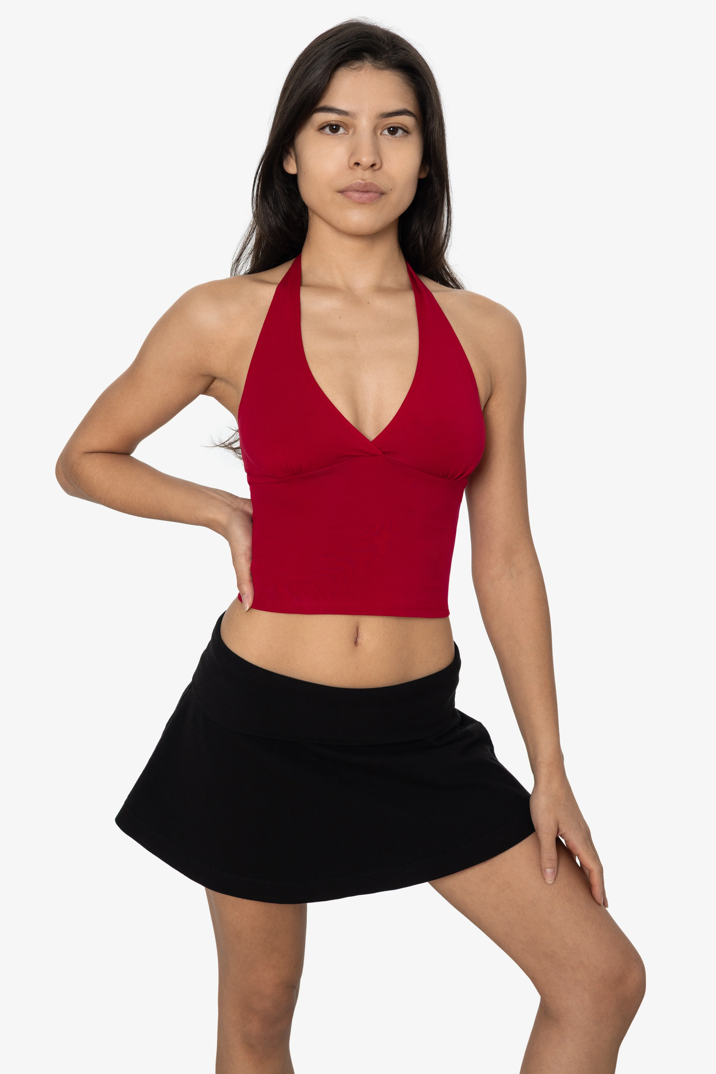 8375 - Cotton Spandex Halter Top - Image 33