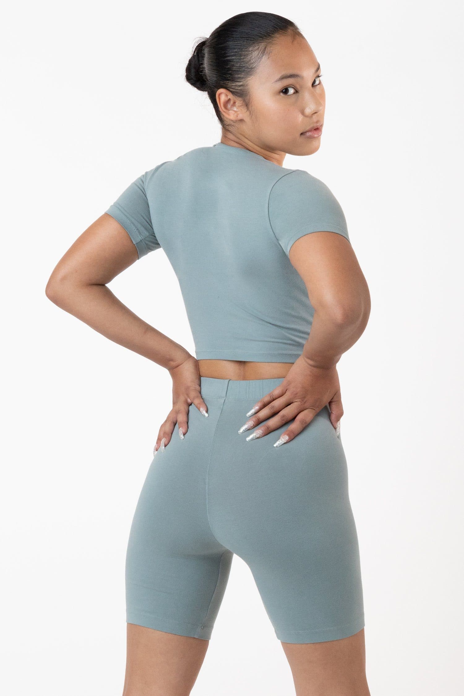 8382GD - Garment Dye Bike Shorts - Image 22