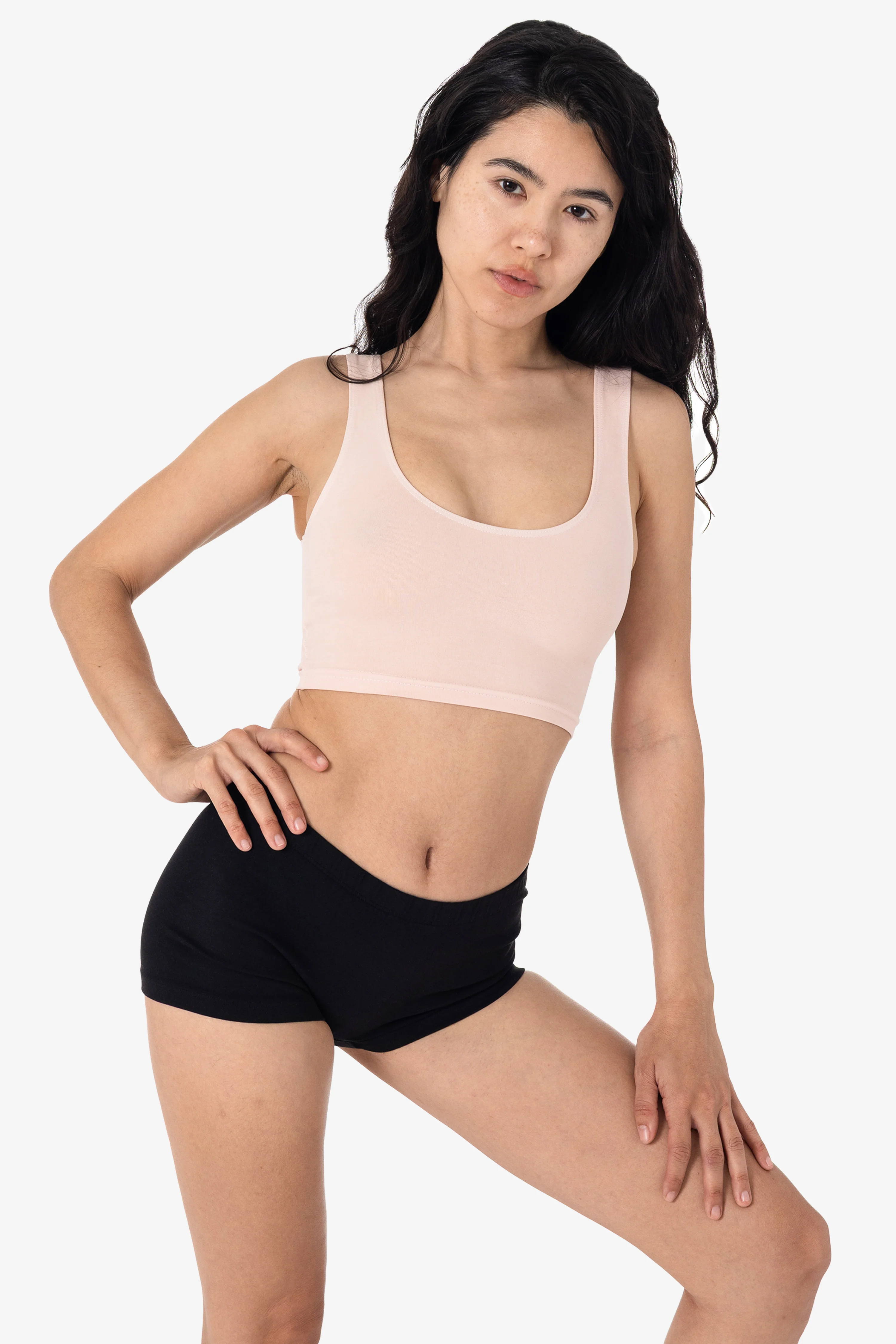 8383GD - Garment Dye Cotton Spandex Crop Tank - Image 13