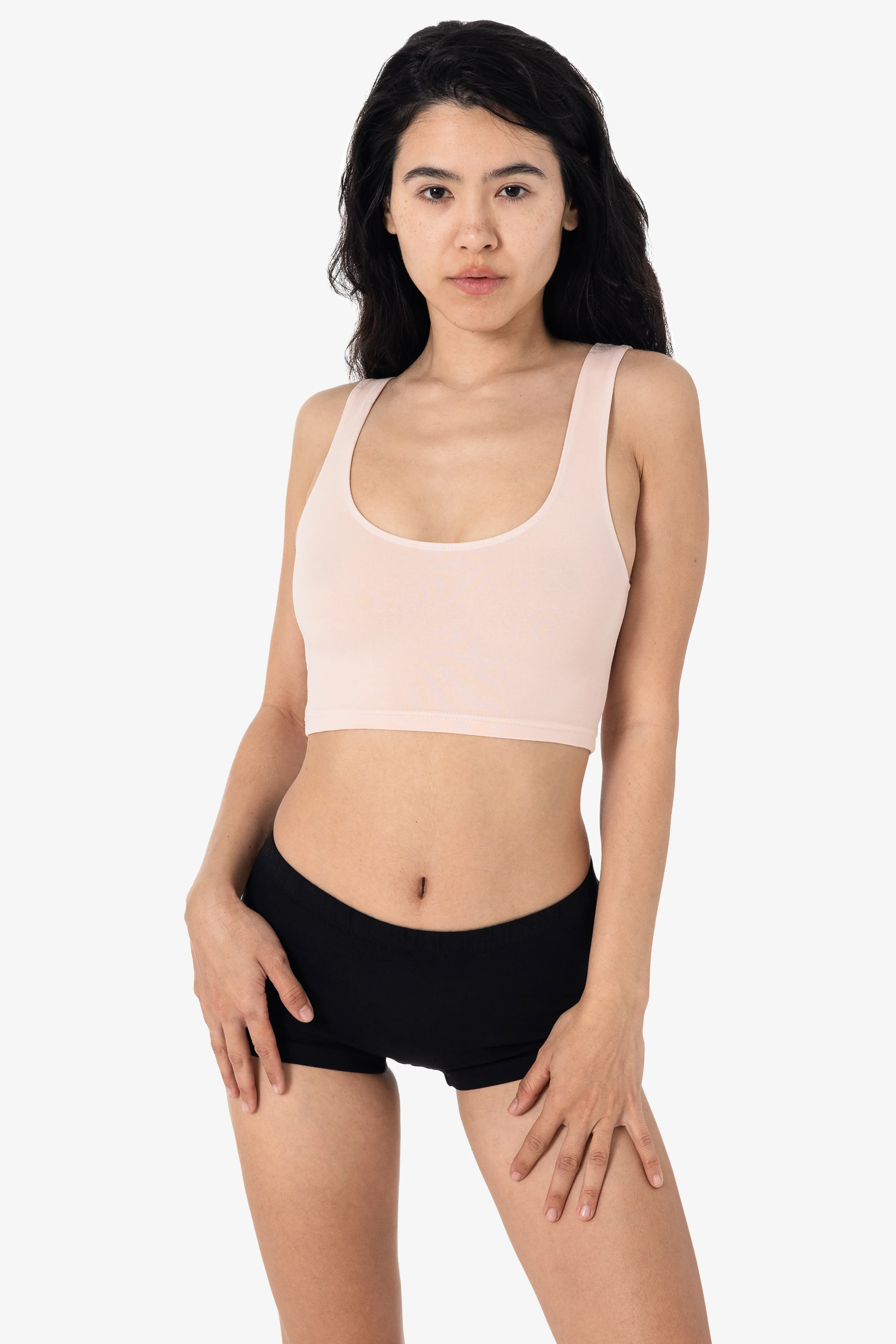 8383GD - Garment Dye Cotton Spandex Crop Tank - Image 14