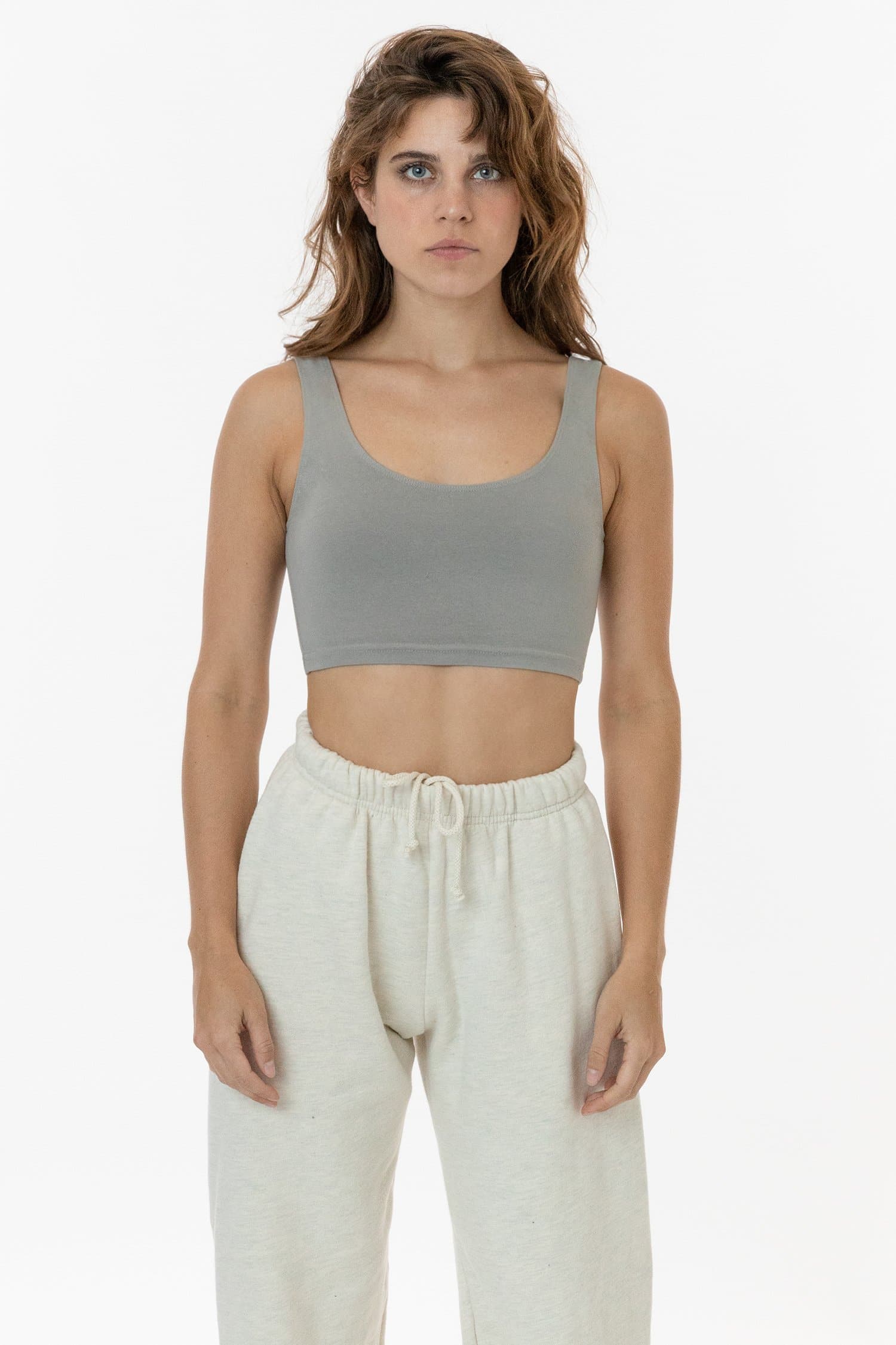 8383GD - Garment Dye Cotton Spandex Crop Tank - Image 23
