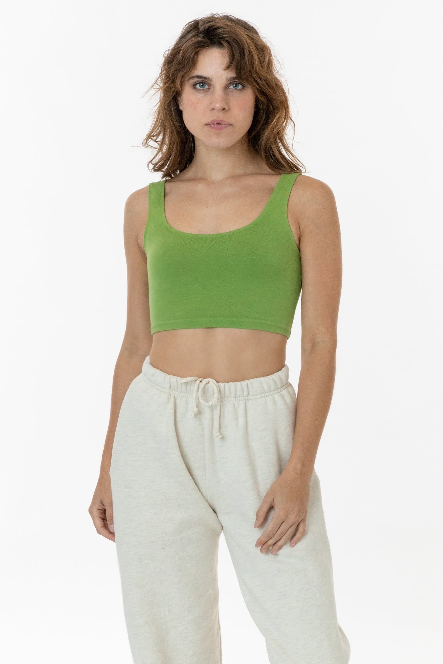 8383GD - Garment Dye Cotton Spandex Crop Tank - Image 27