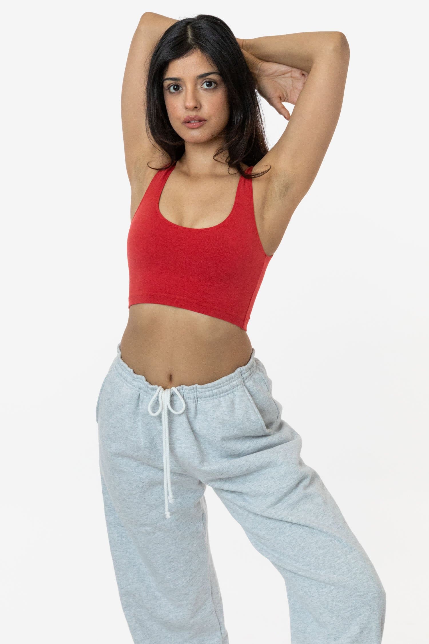 8383GD - Garment Dye Cotton Spandex Crop Tank - Image 29