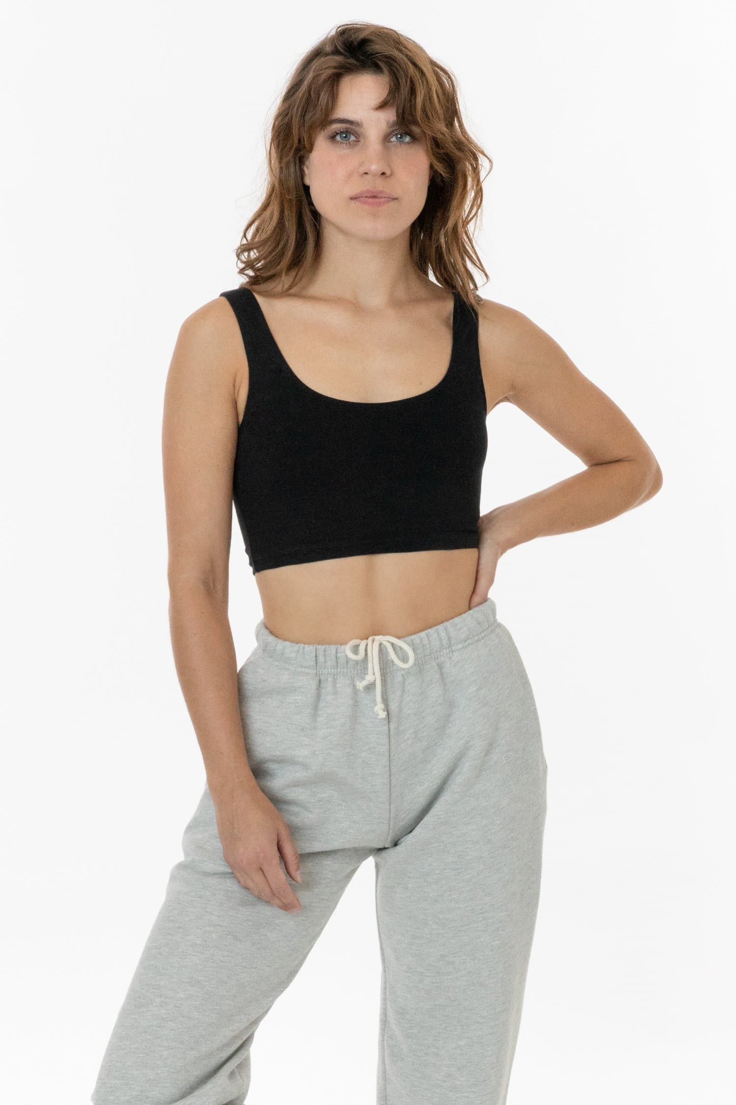 8383GD - Garment Dye Cotton Spandex Crop Tank - Image 33