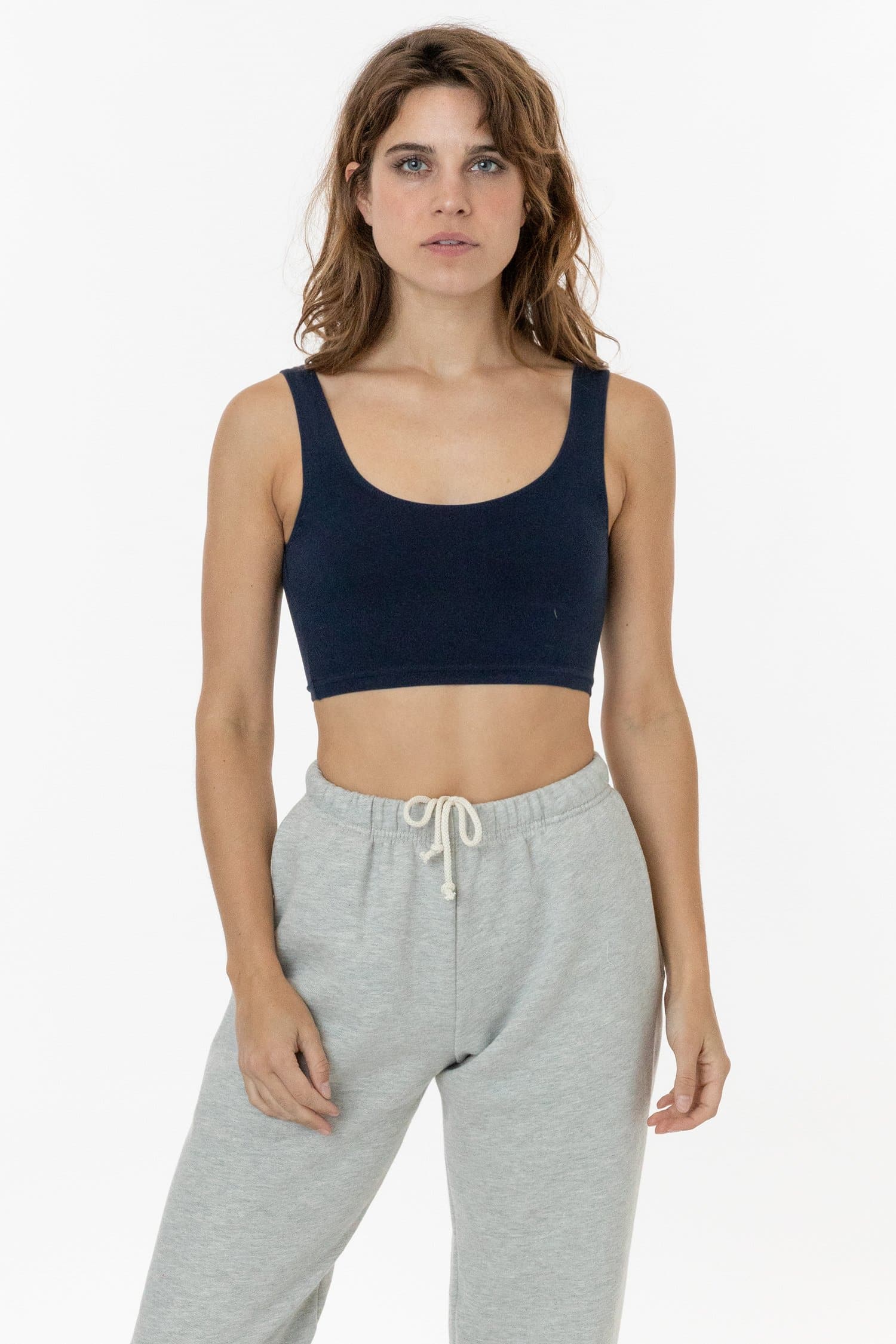 8383GD - Garment Dye Cotton Spandex Crop Tank - Image 34