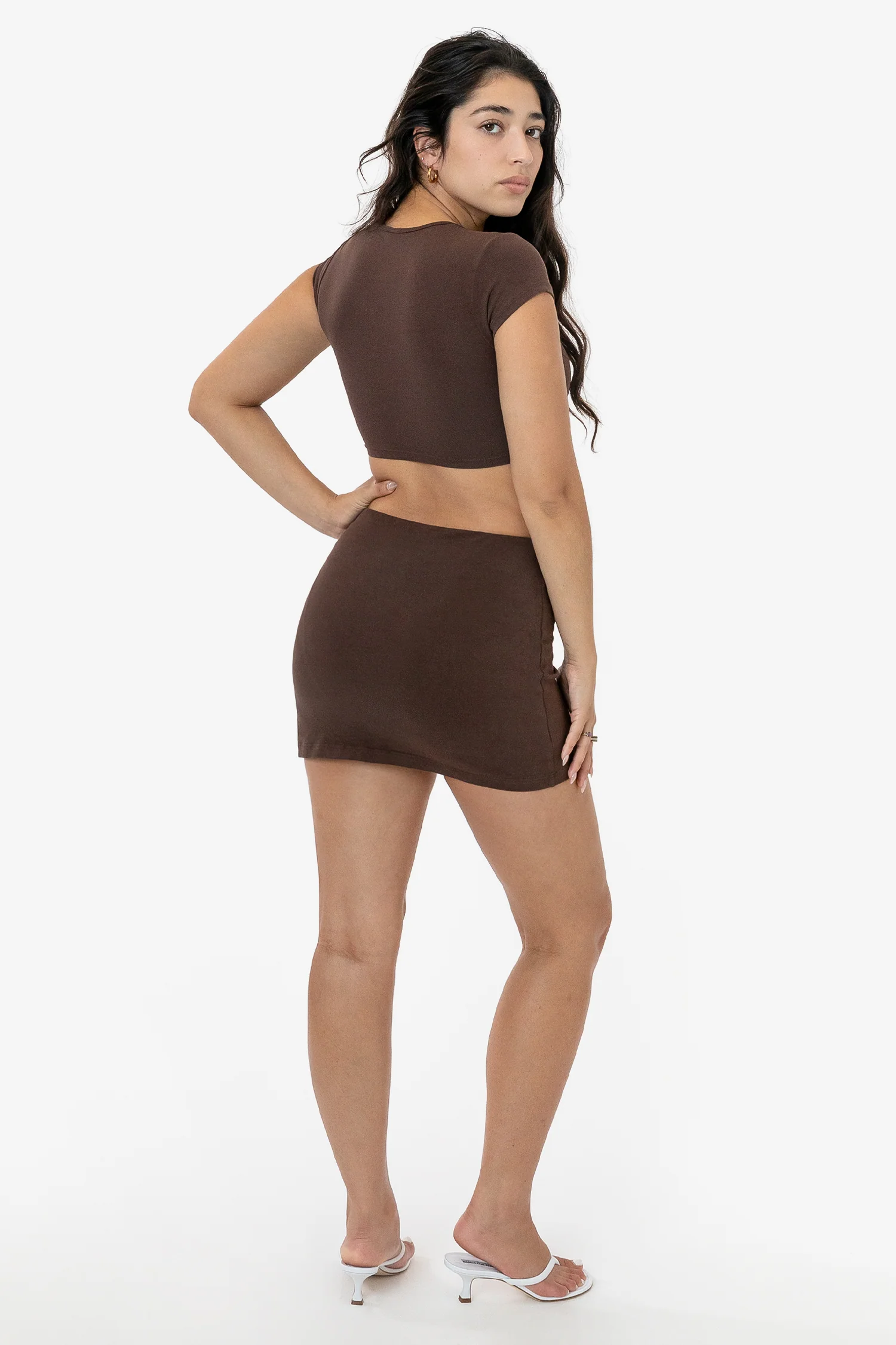 8384GD - Garment Dye Mini Tube Skort - Image 17