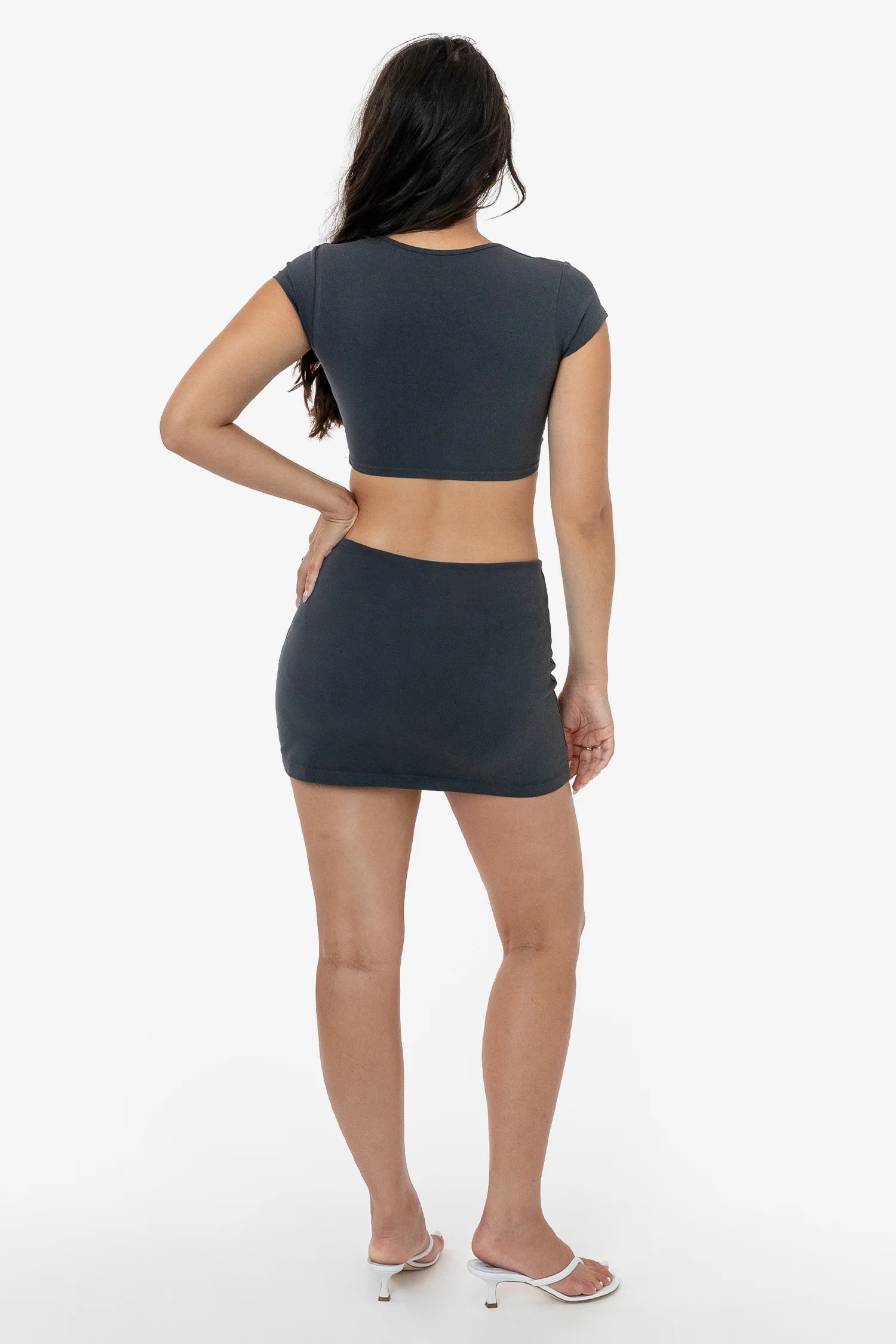 8384GD - Garment Dye Mini Tube Skort - Image 21