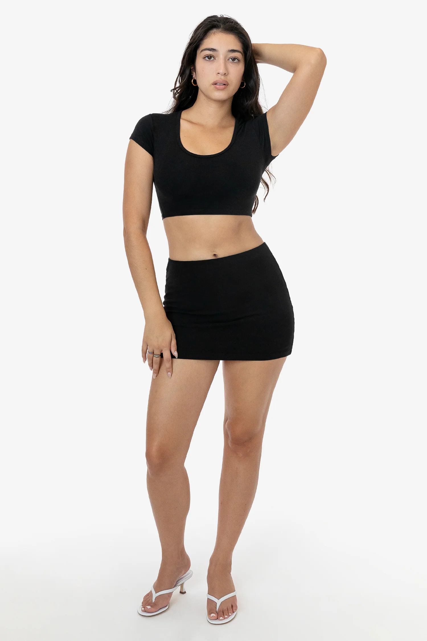 8384GD - Garment Dye Mini Tube Skort - Image 32