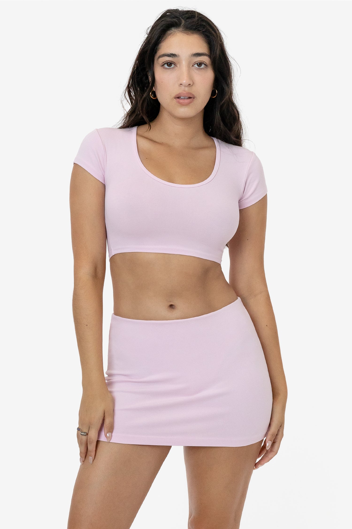 8384GD - Garment Dye Mini Tube Skort - Image 5
