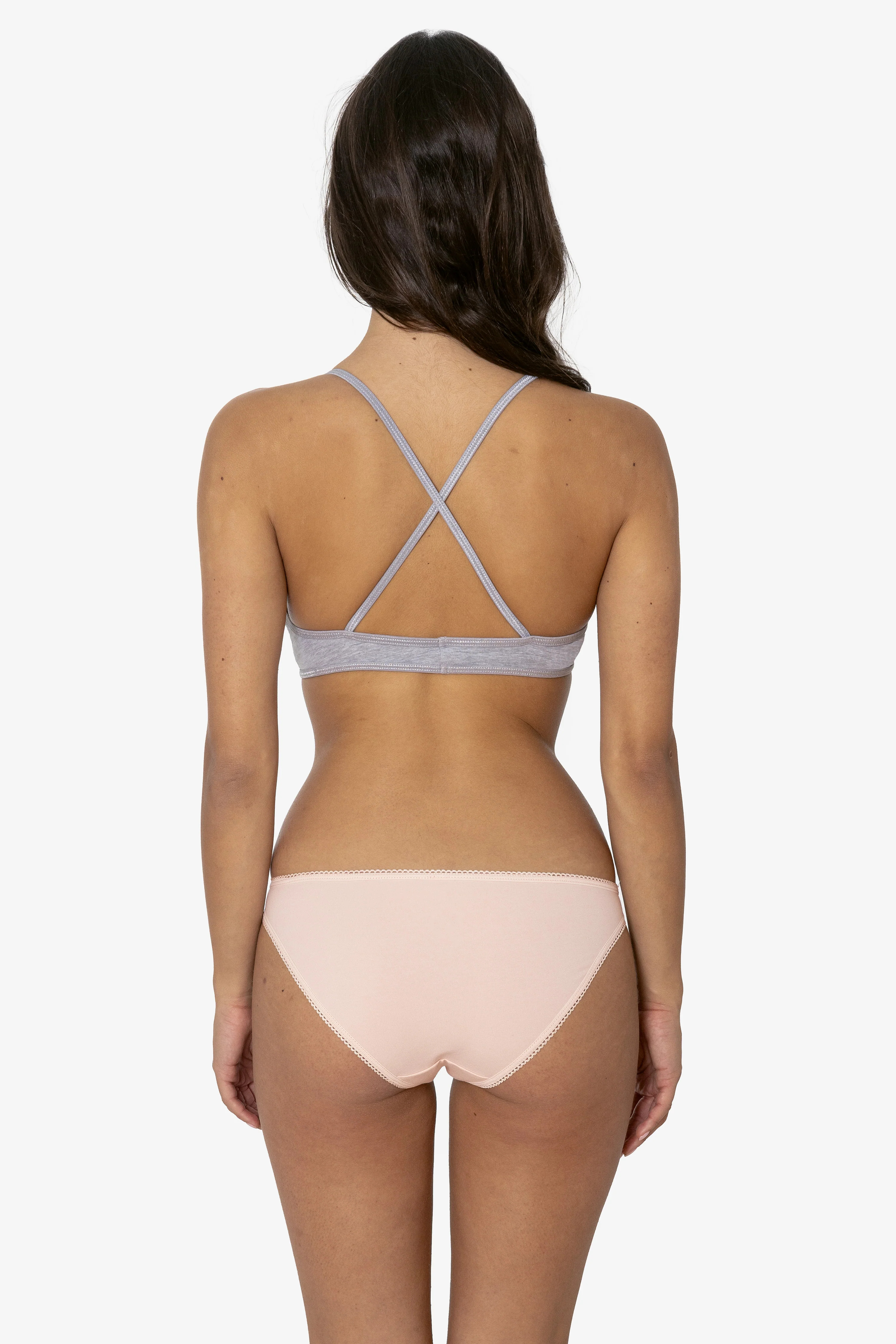 8394-SC - Cotton Spandex Scallop Trim Panty - Image 5