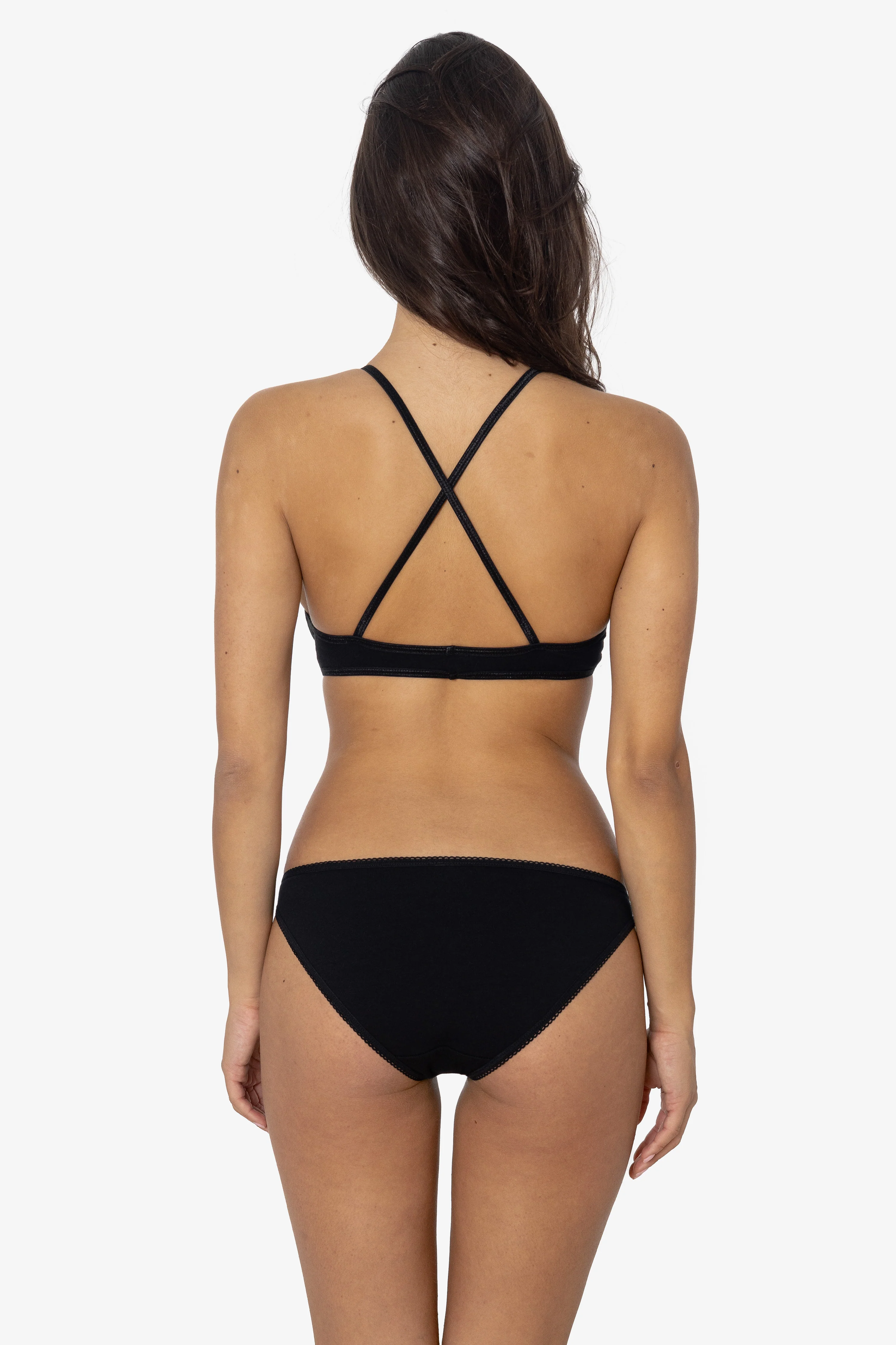 8394-SC - Cotton Spandex Scallop Trim Panty - Image 6