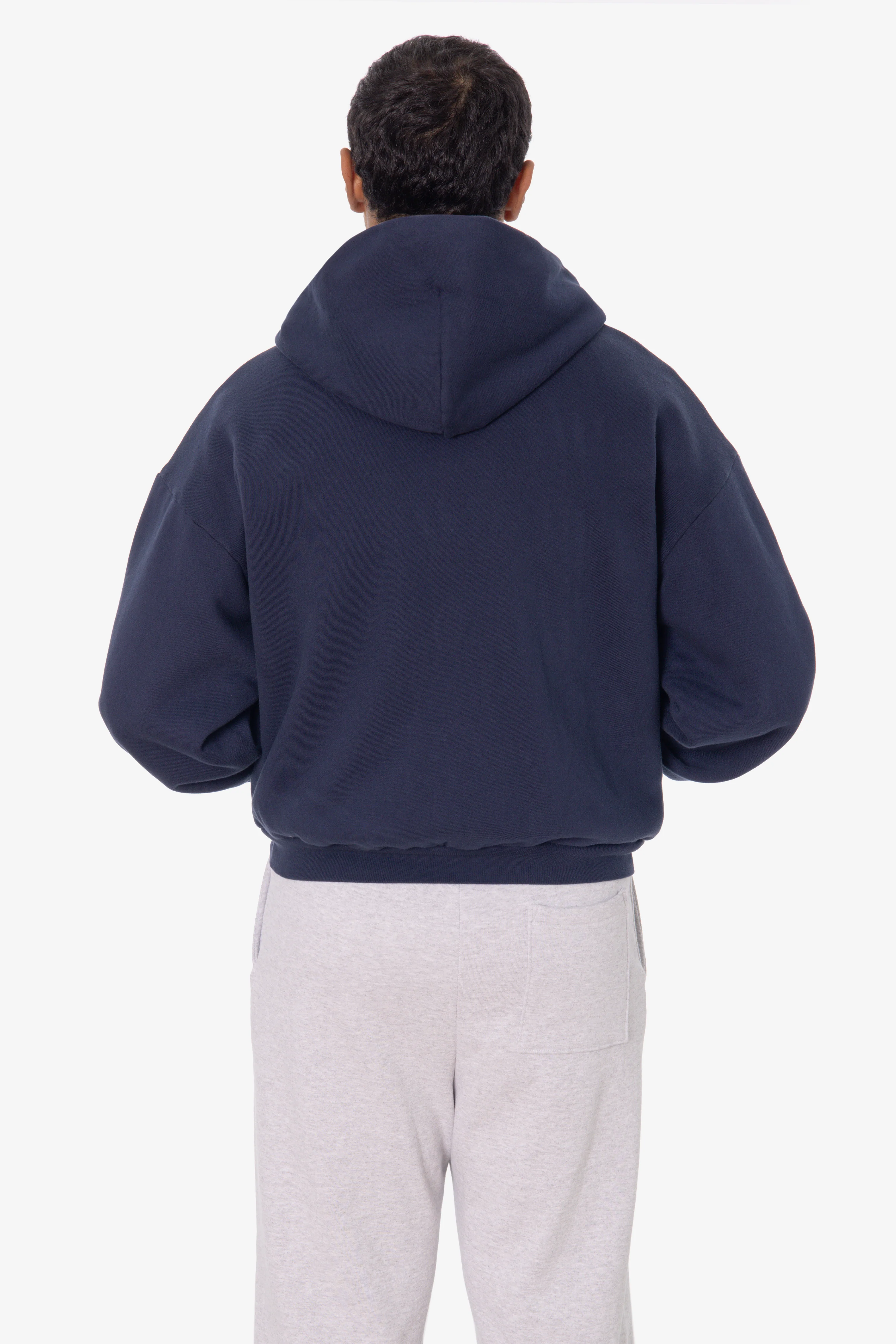 ALP10GD - Thermal Lined Cropped Zip Up Hoodie - Image 15