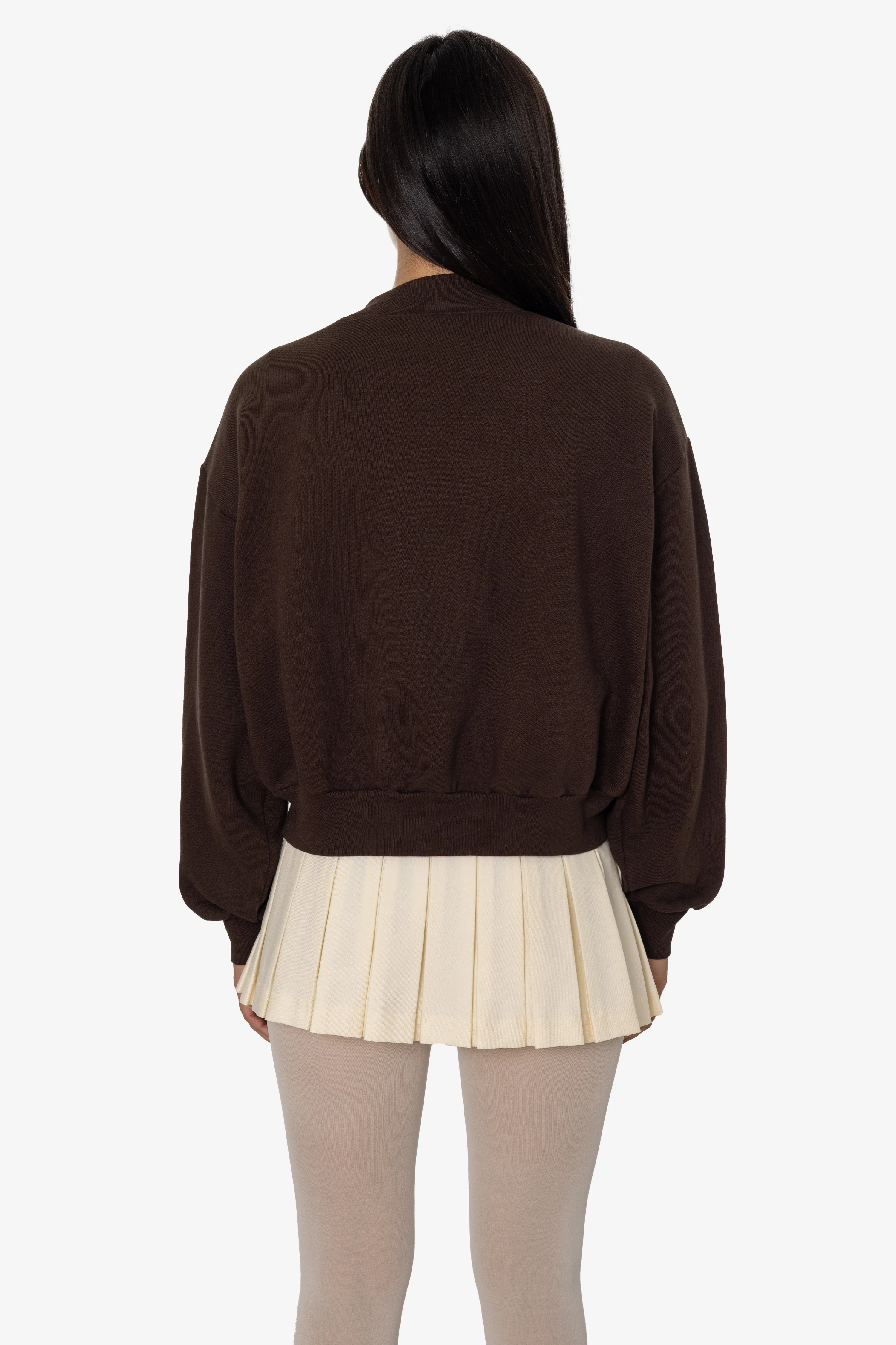 ALP375GD - Alpine Fleece Zip Up Cropped Bomber - Image 19