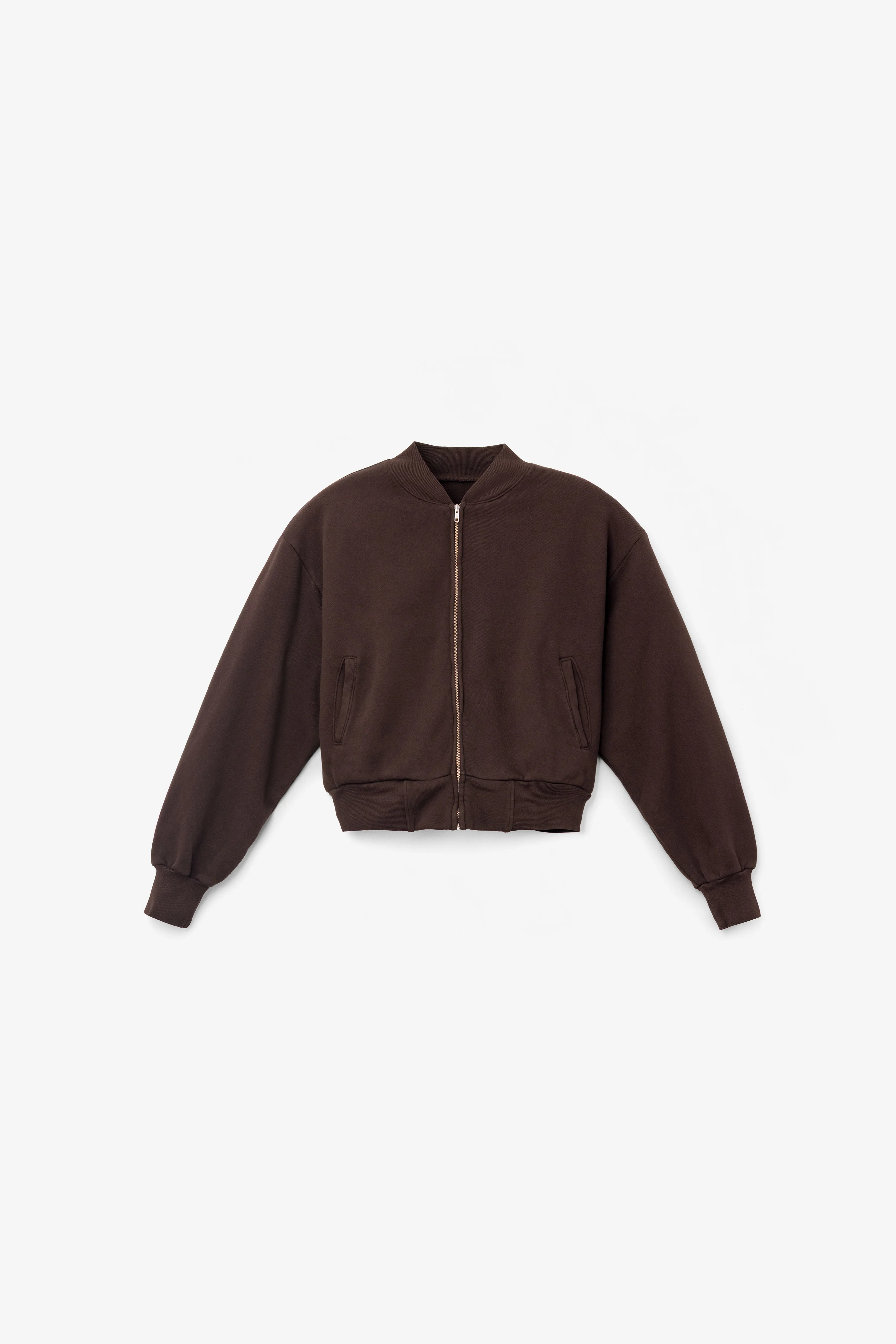 ALP375GD - Alpine Fleece Zip Up Cropped Bomber - Image 24