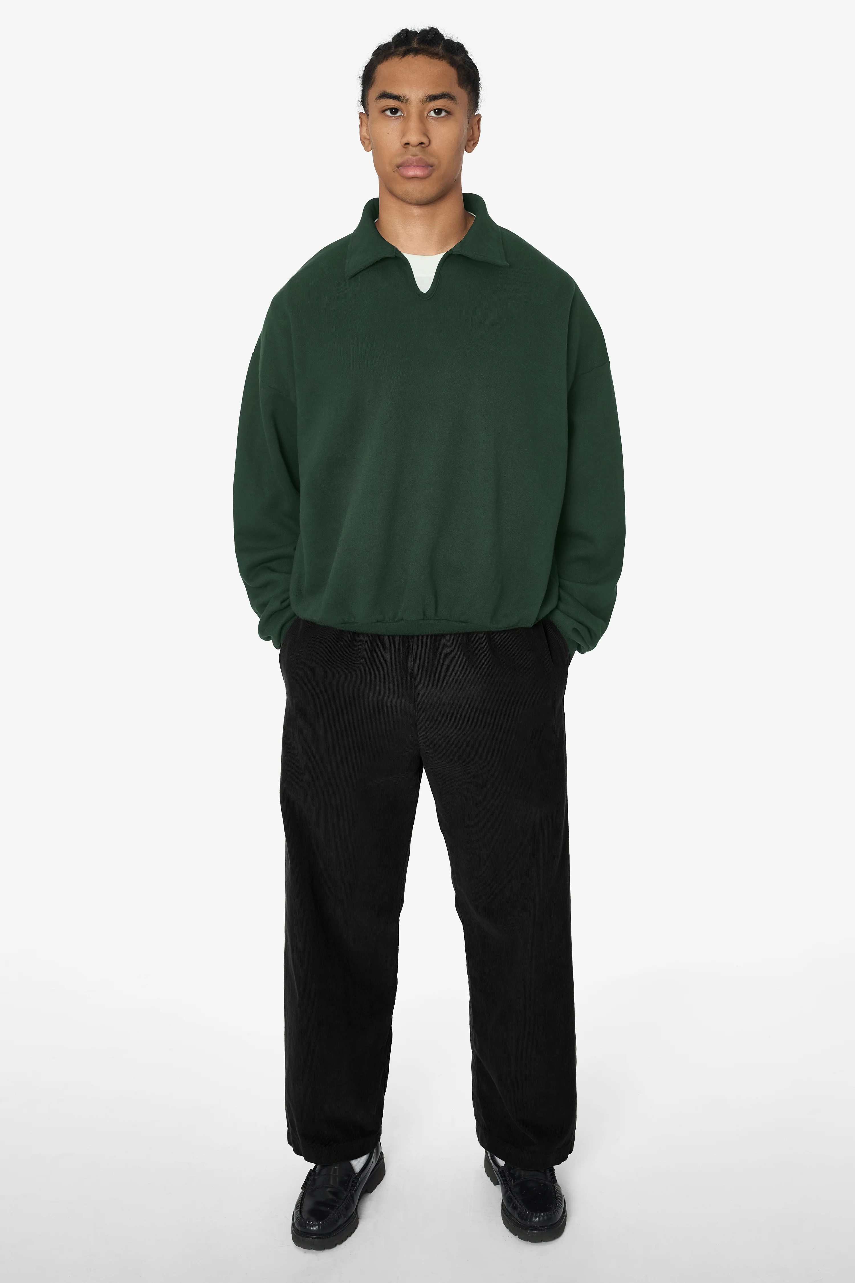 ALP412GD - Alpine Fleece Polo Pullover - Image 5