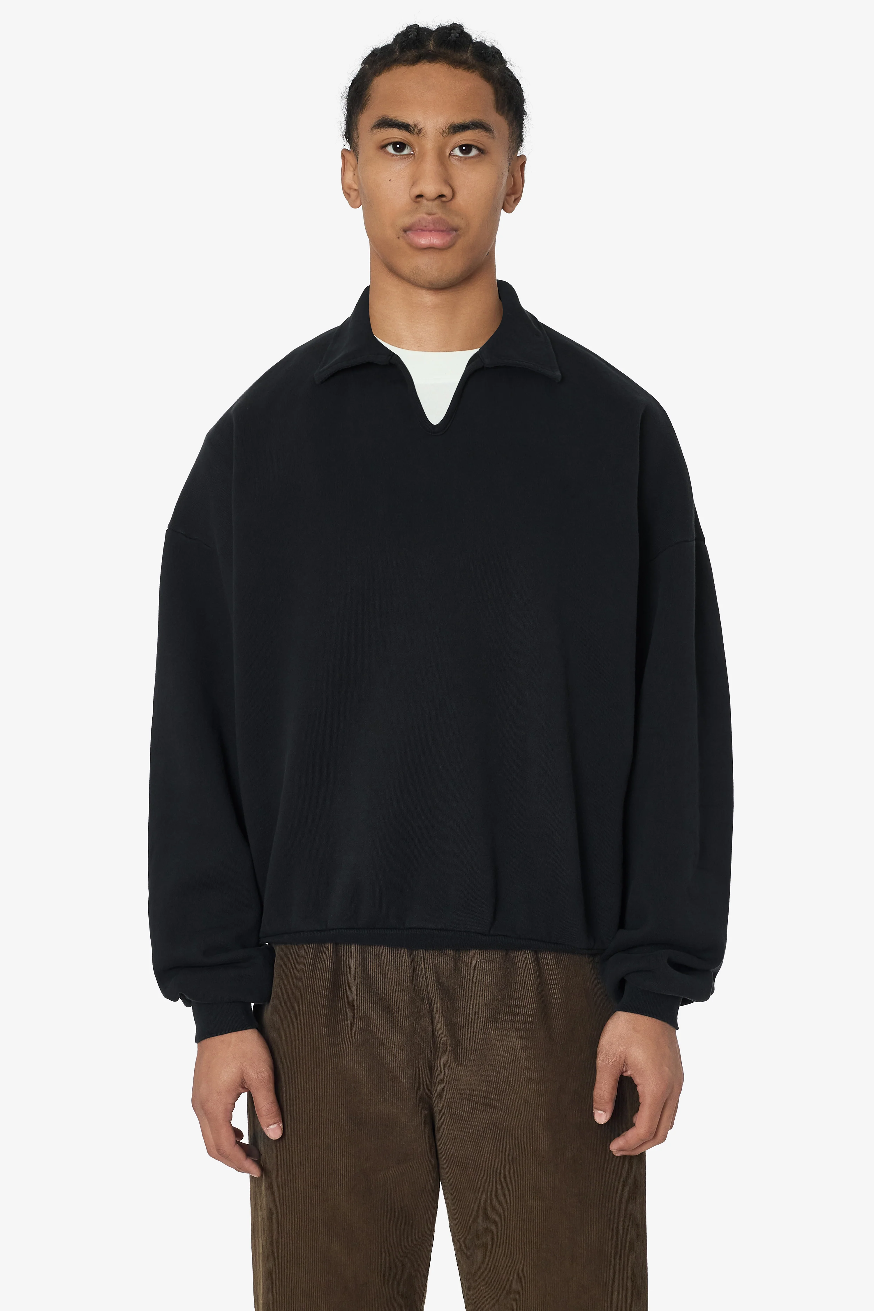 ALP412GD - Alpine Fleece Polo Pullover - Image 6
