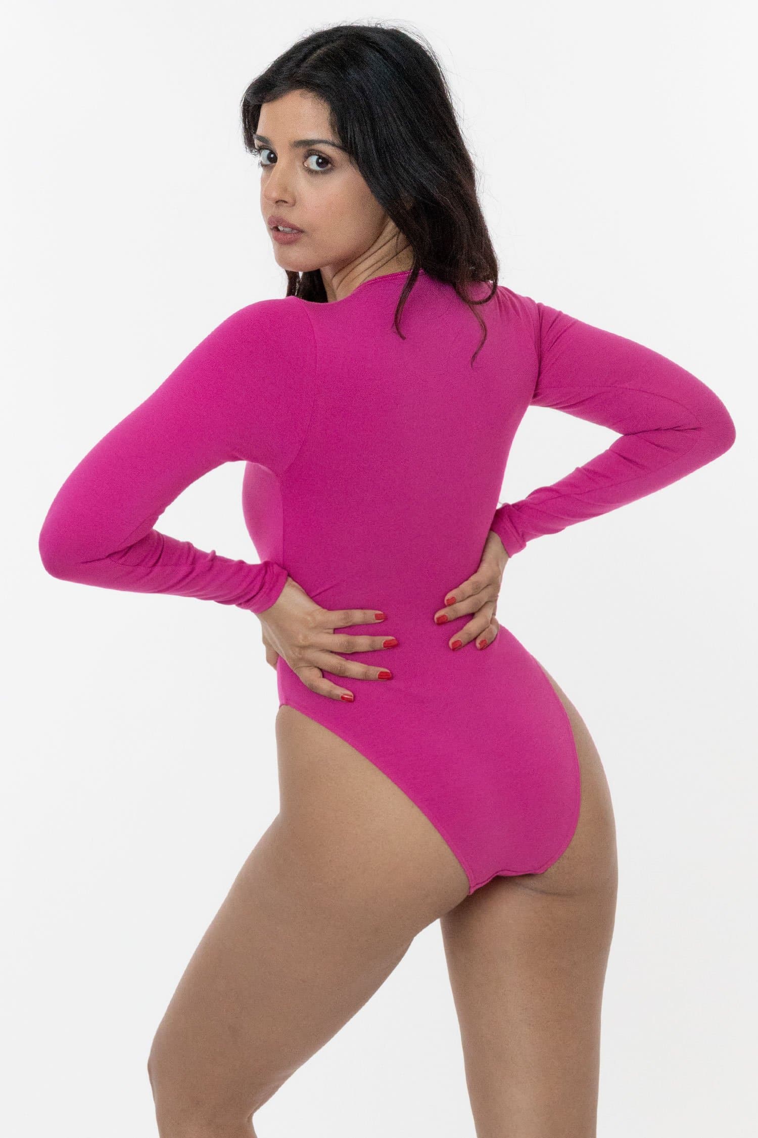 B128CF - Long Sleeve Crossfront Bodysuit - Image 16
