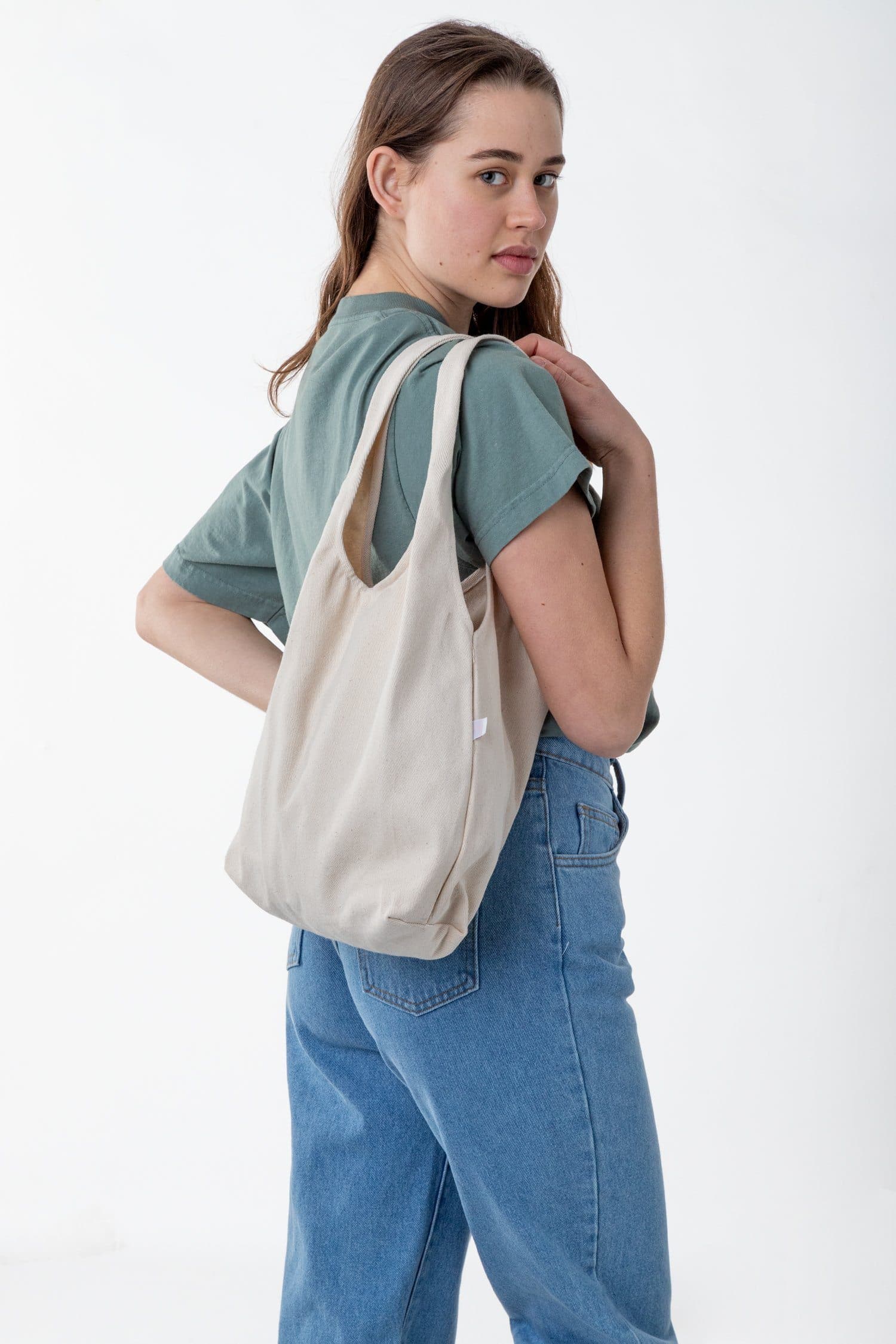 BD13 - Bull Denim Shopping Bag - Image 4